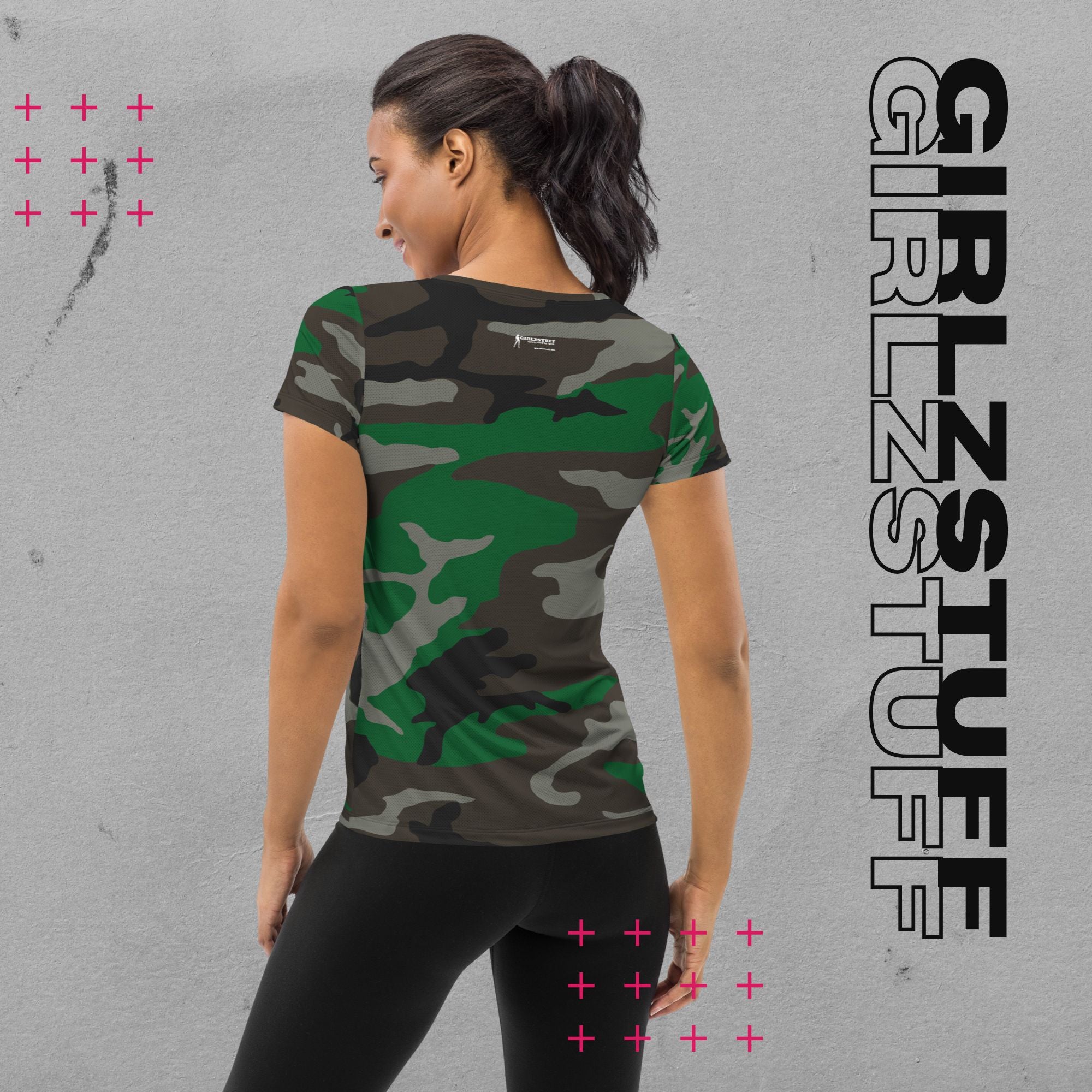 Camo green T-Shirt – Atmungsaktiv. Stark. Und voll dein Style.