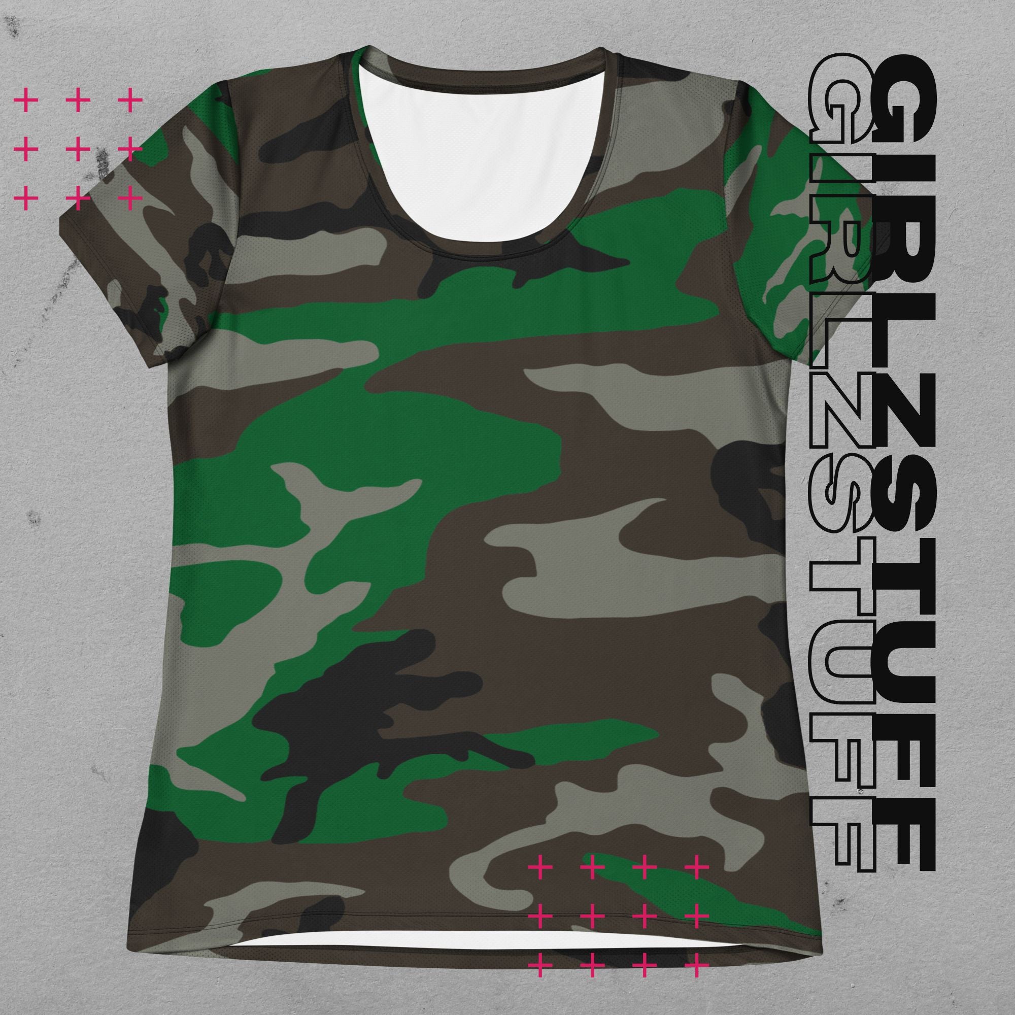 Camo green T-Shirt – Atmungsaktiv. Stark. Und voll dein Style.