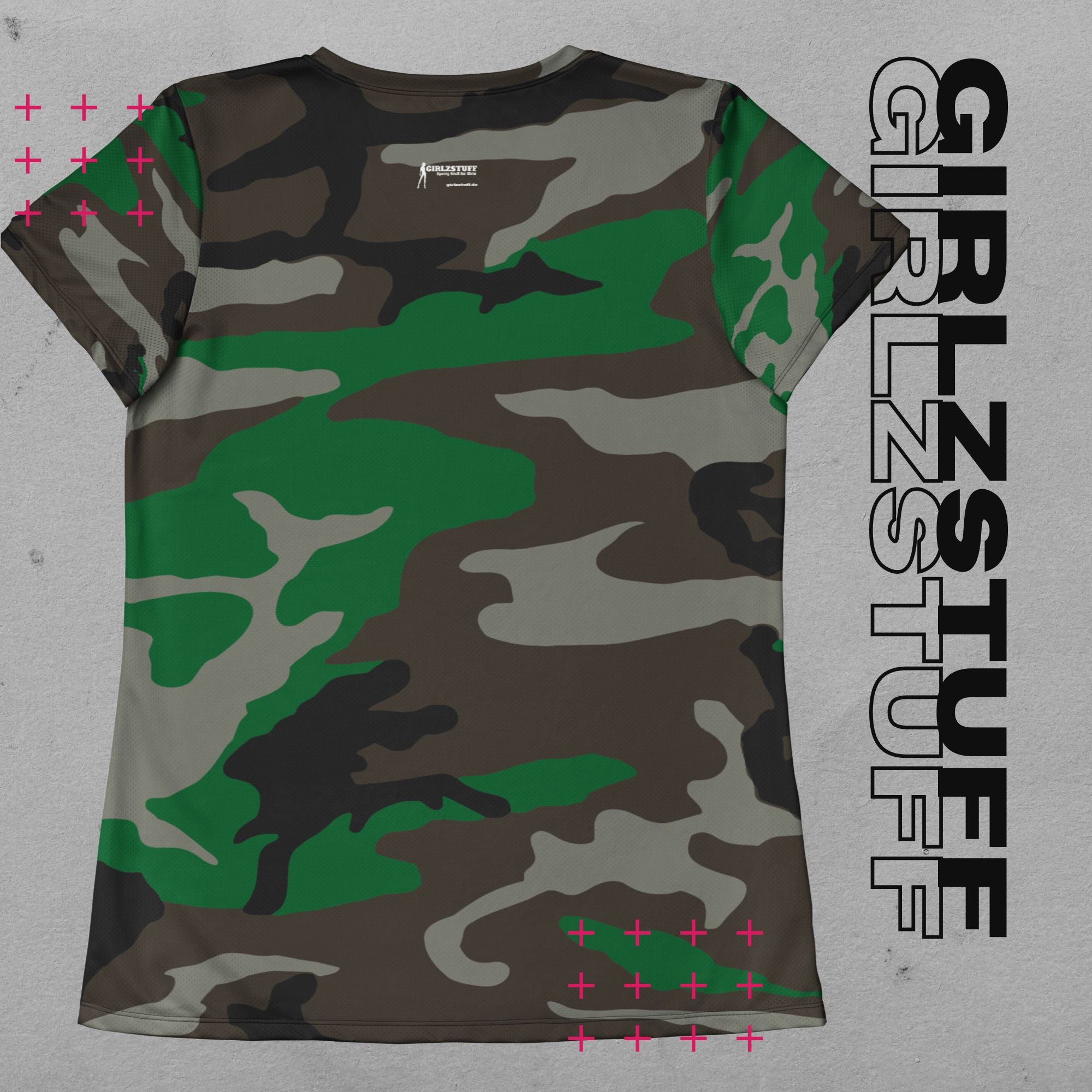 Camo green T-Shirt – Atmungsaktiv. Stark. Und voll dein Style.