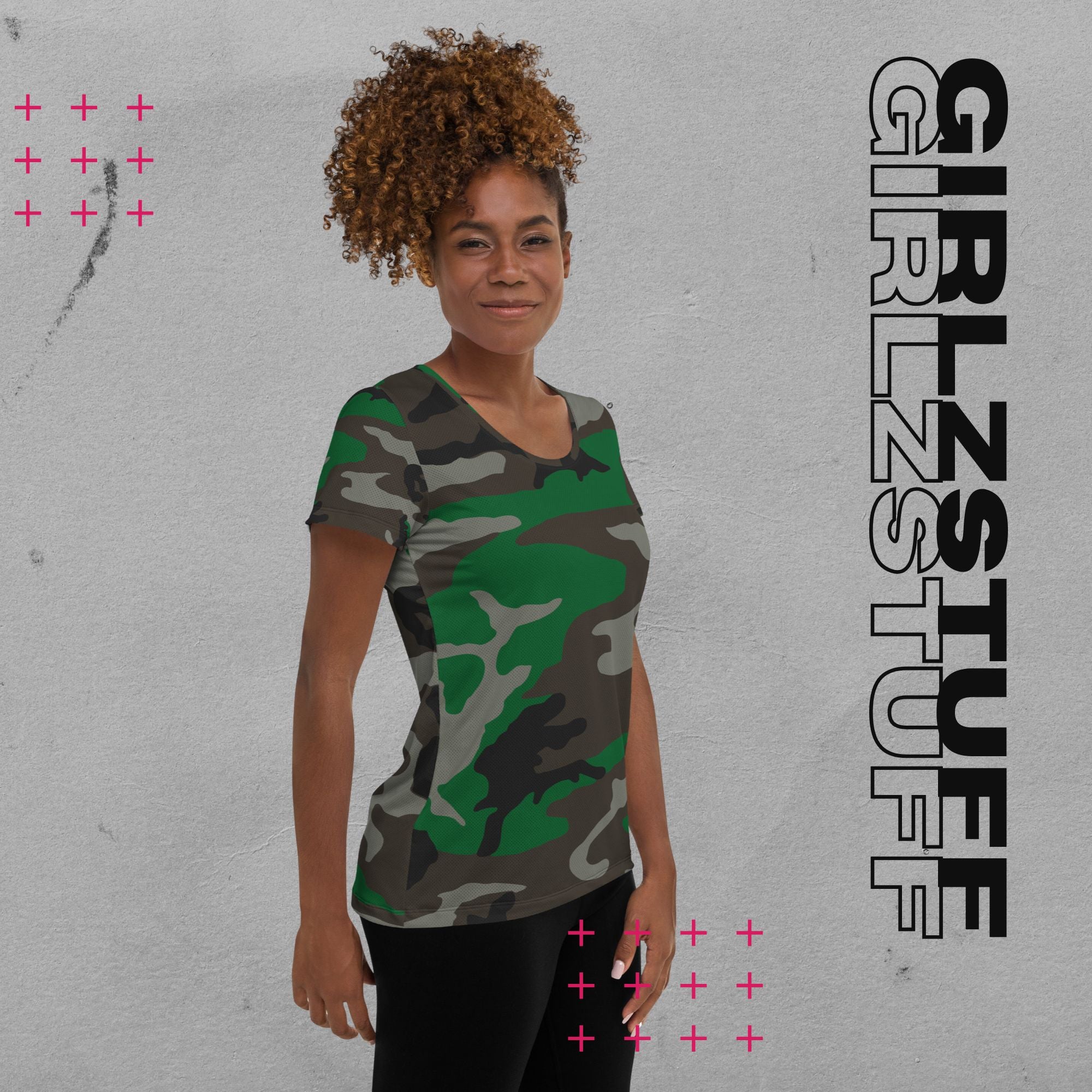 Camo green T-Shirt – Atmungsaktiv. Stark. Und voll dein Style.