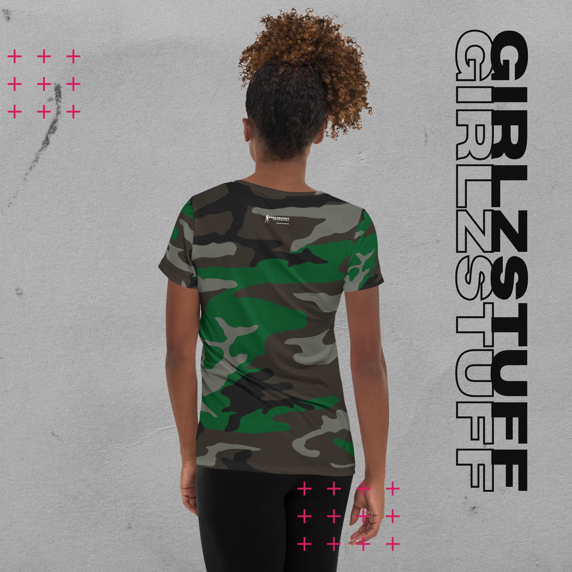 Camo green T-Shirt – Atmungsaktiv. Stark. Und voll dein Style.