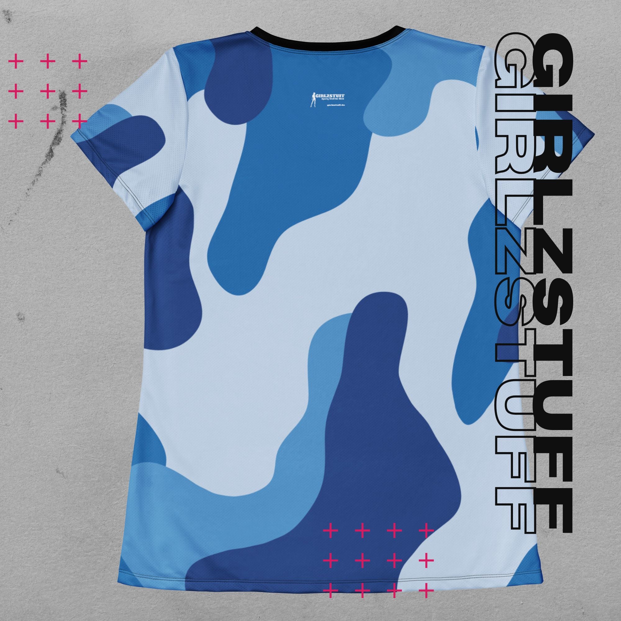 Camo BlueT-Shirt – Atmungsaktiv. Stark. Und voll dein Style.