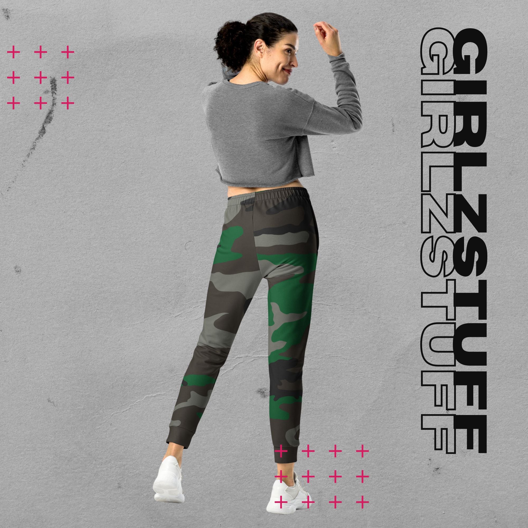 Camo Green Jogginghose – Cozy trifft Statement-Style