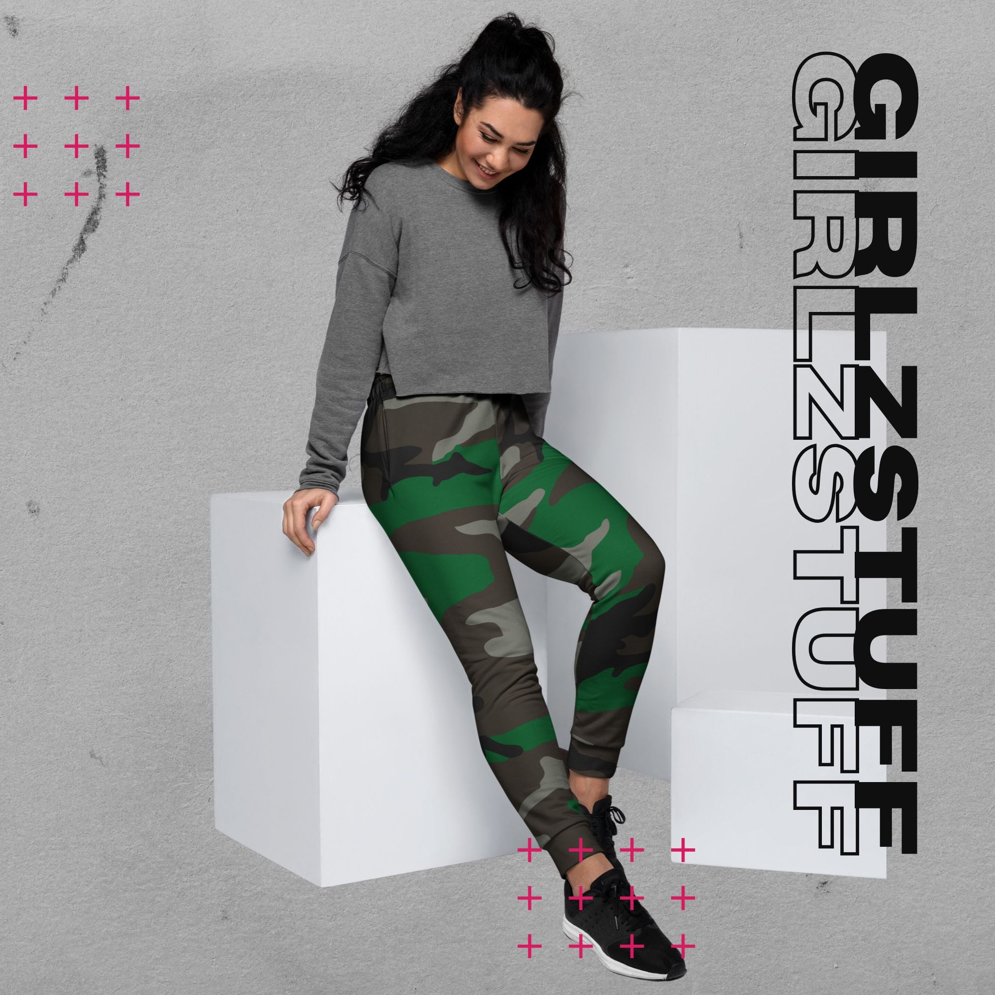 Camo Green Jogginghose – Cozy trifft Statement-Style