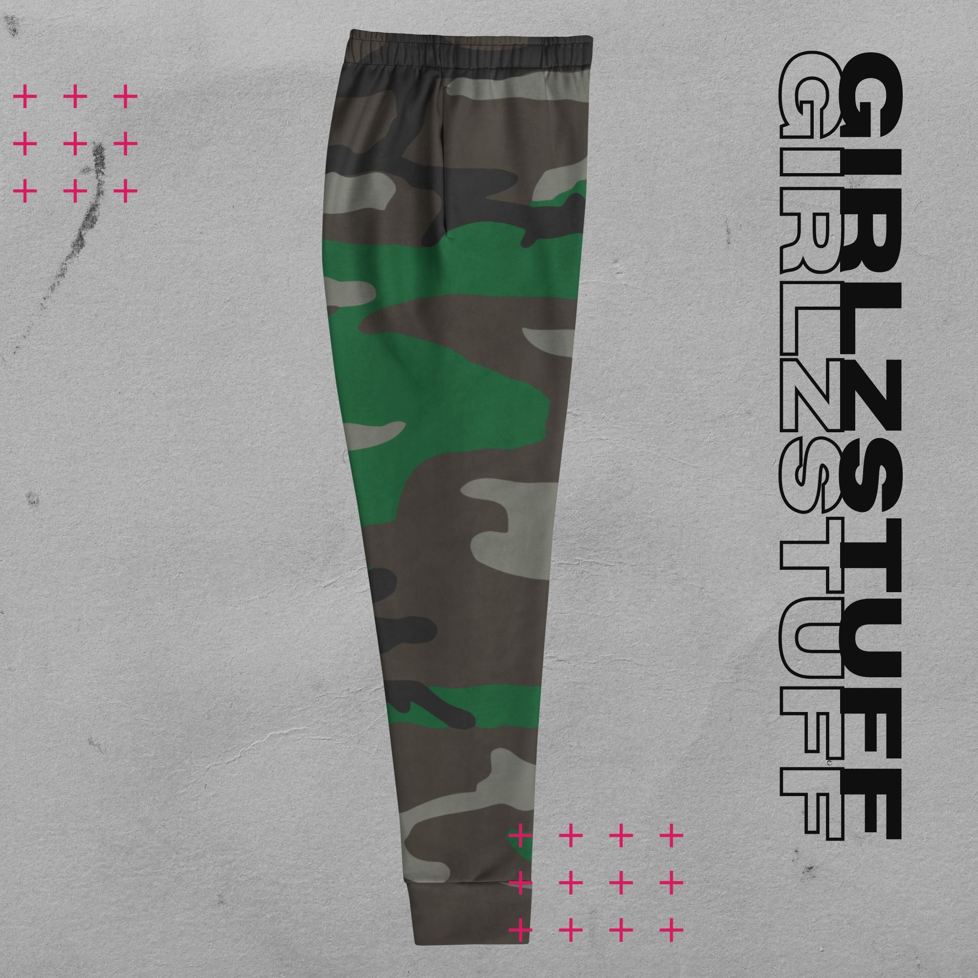 Camo Green Jogginghose – Cozy trifft Statement-Style
