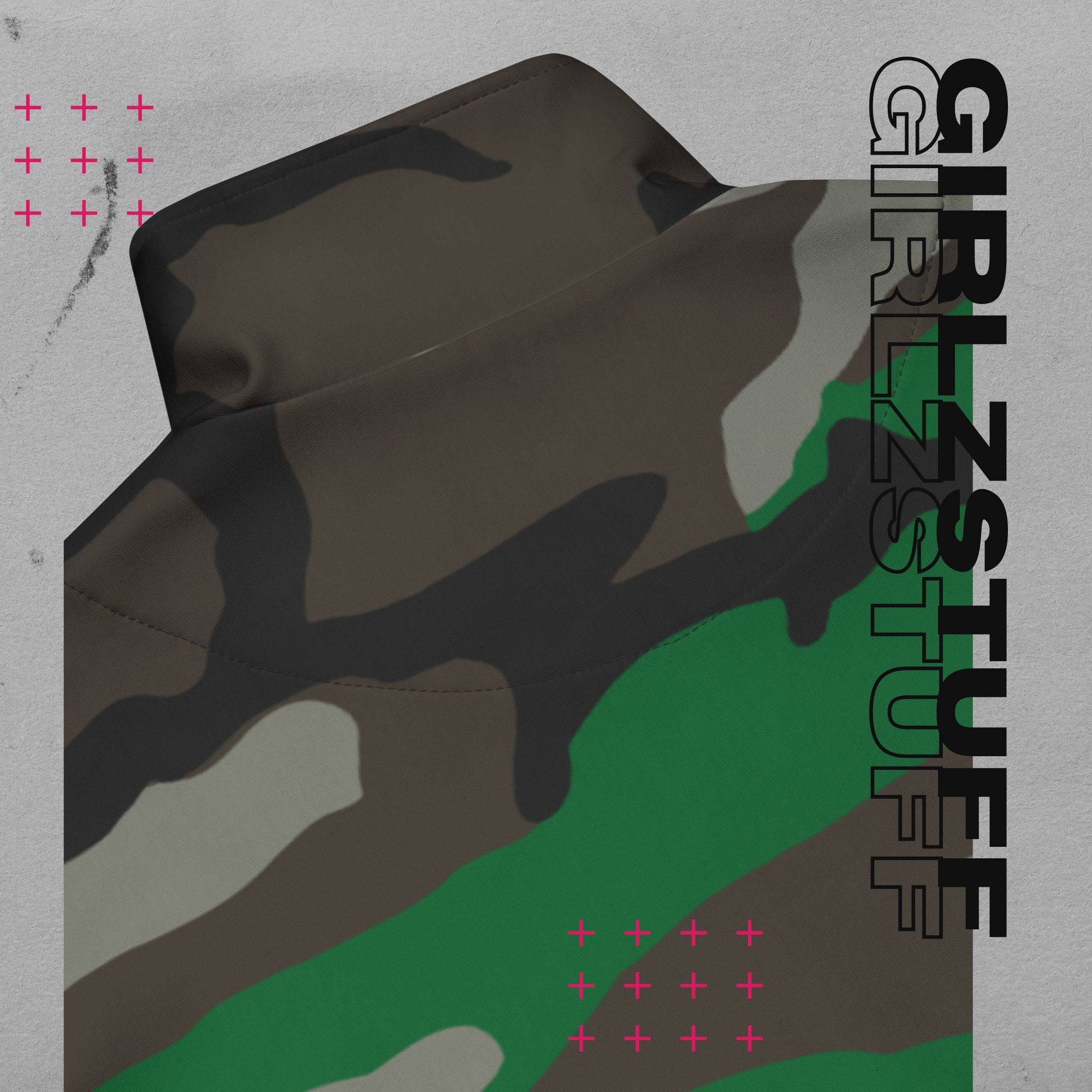Camo Green Zipper – Dein Go-To Layer für Bewegung & Girlzpower