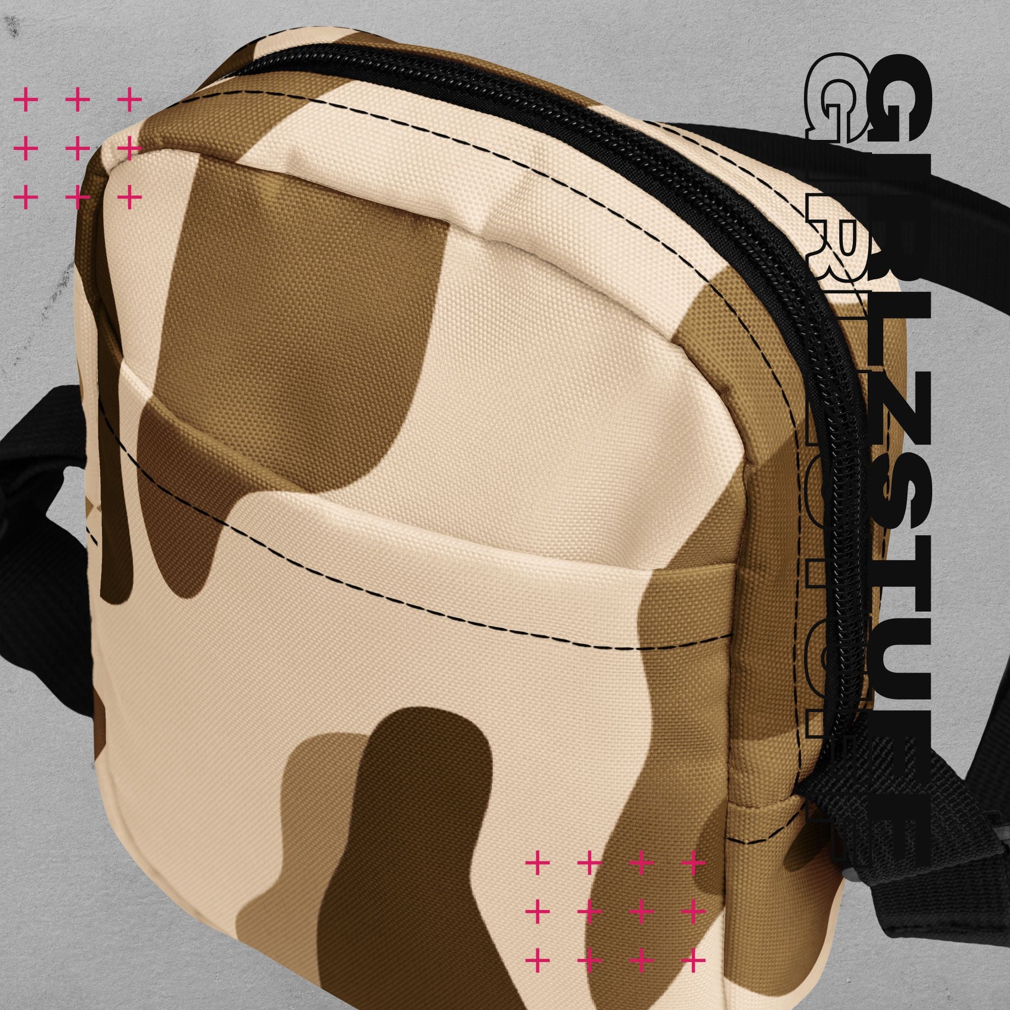 Camo Sand Crossbody Bag – Deine Tasche für alles, was kommt.