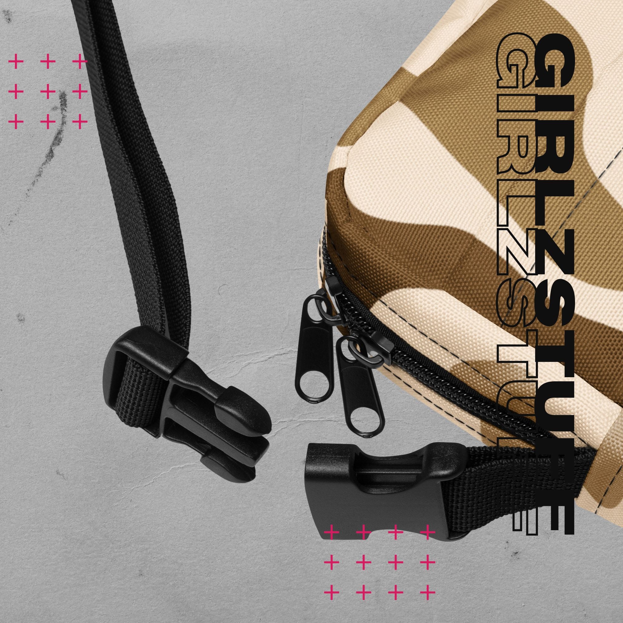 Camo Sand Crossbody Bag – Deine Tasche für alles, was kommt.