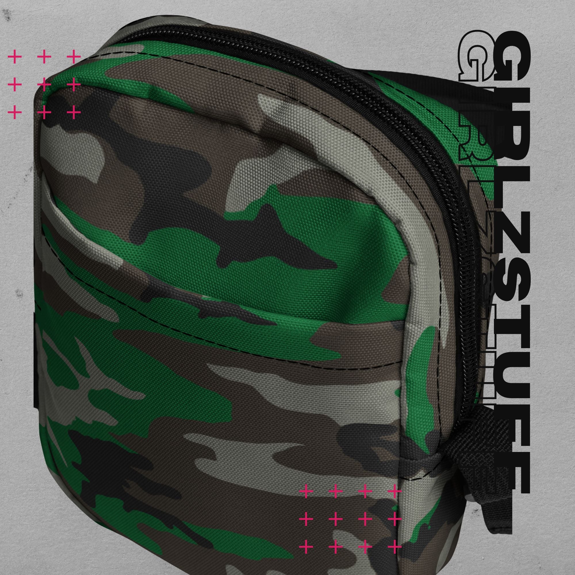 Camo Green Crossbody Bag – Deine Tasche für alles, was kommt.