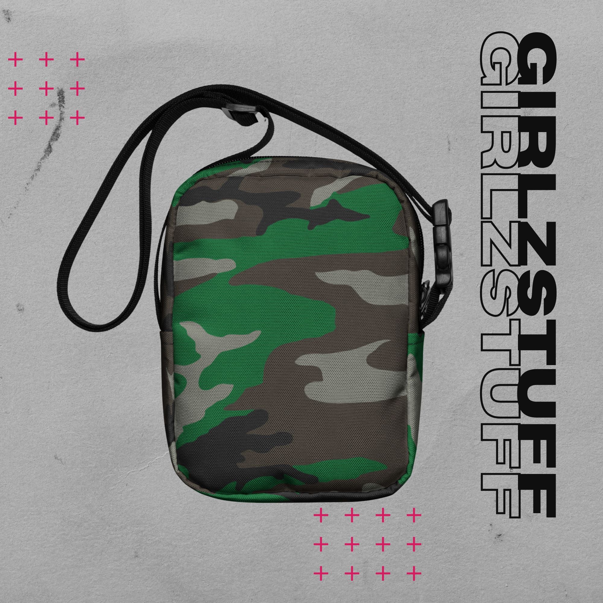 Camo Green Crossbody Bag – Deine Tasche für alles, was kommt.