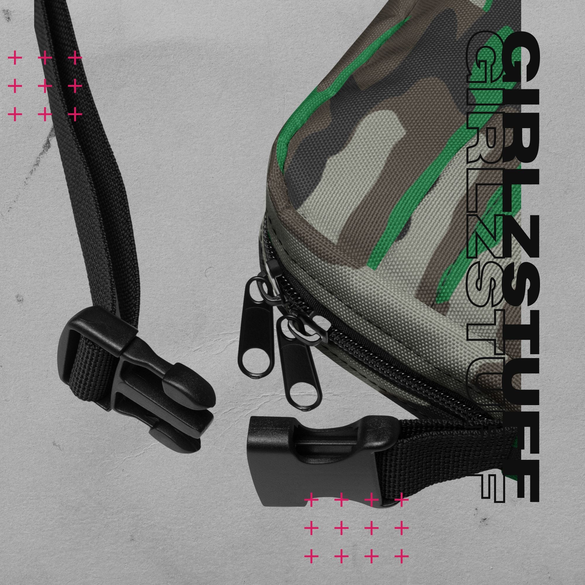 Camo Green Crossbody Bag – Deine Tasche für alles, was kommt.