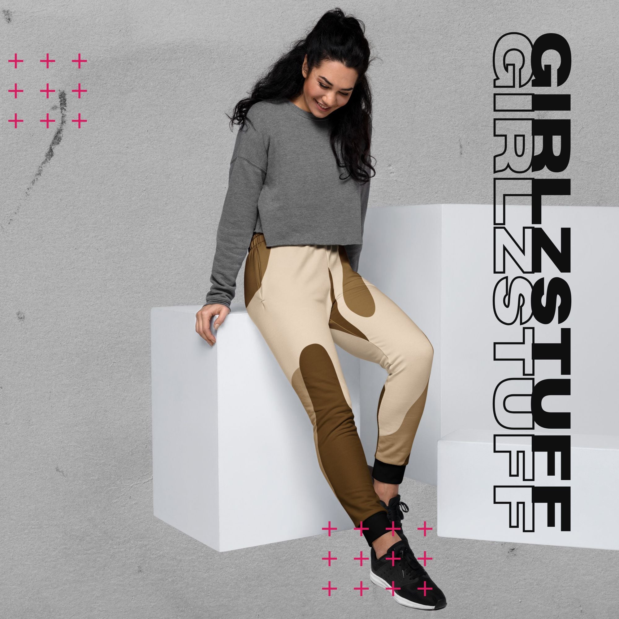 Camo Sand Jogginghose – Cozy trifft Statement-Style