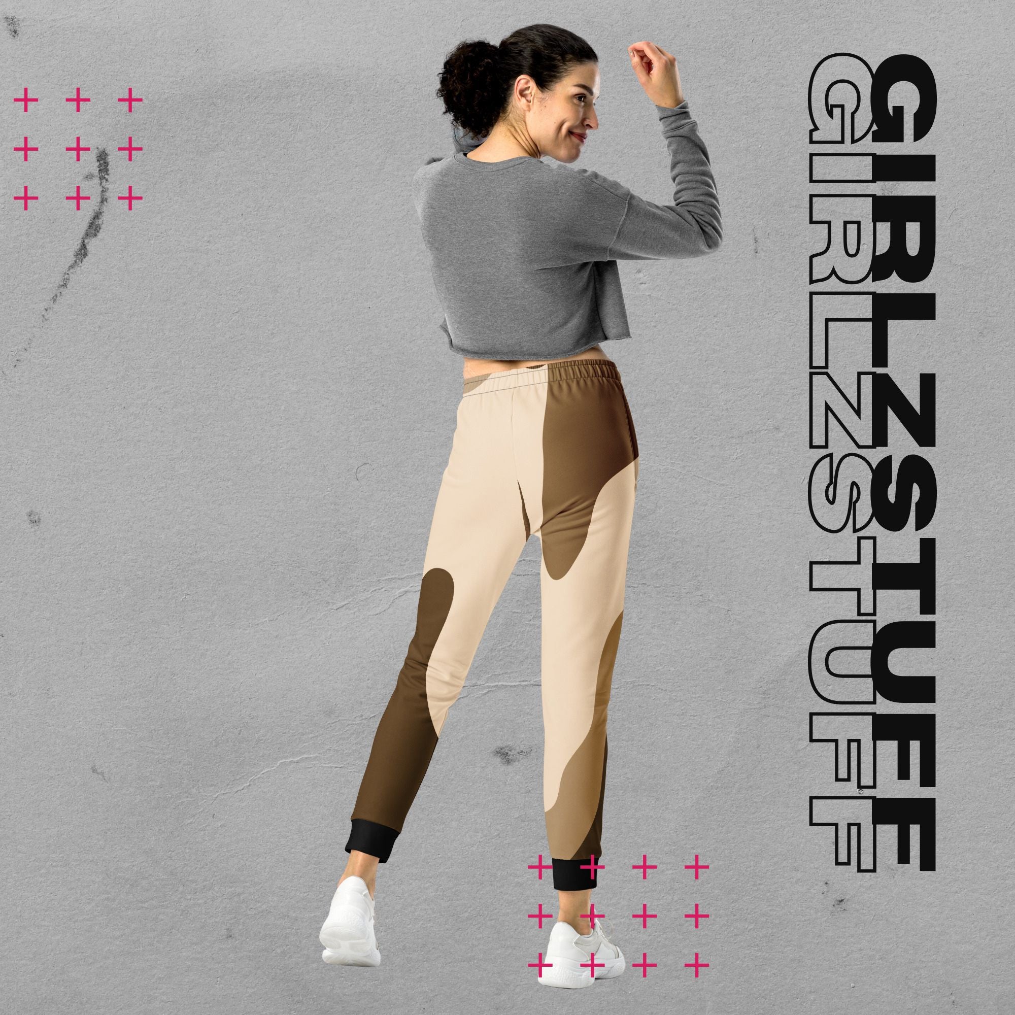Camo Sand Jogginghose – Cozy trifft Statement-Style