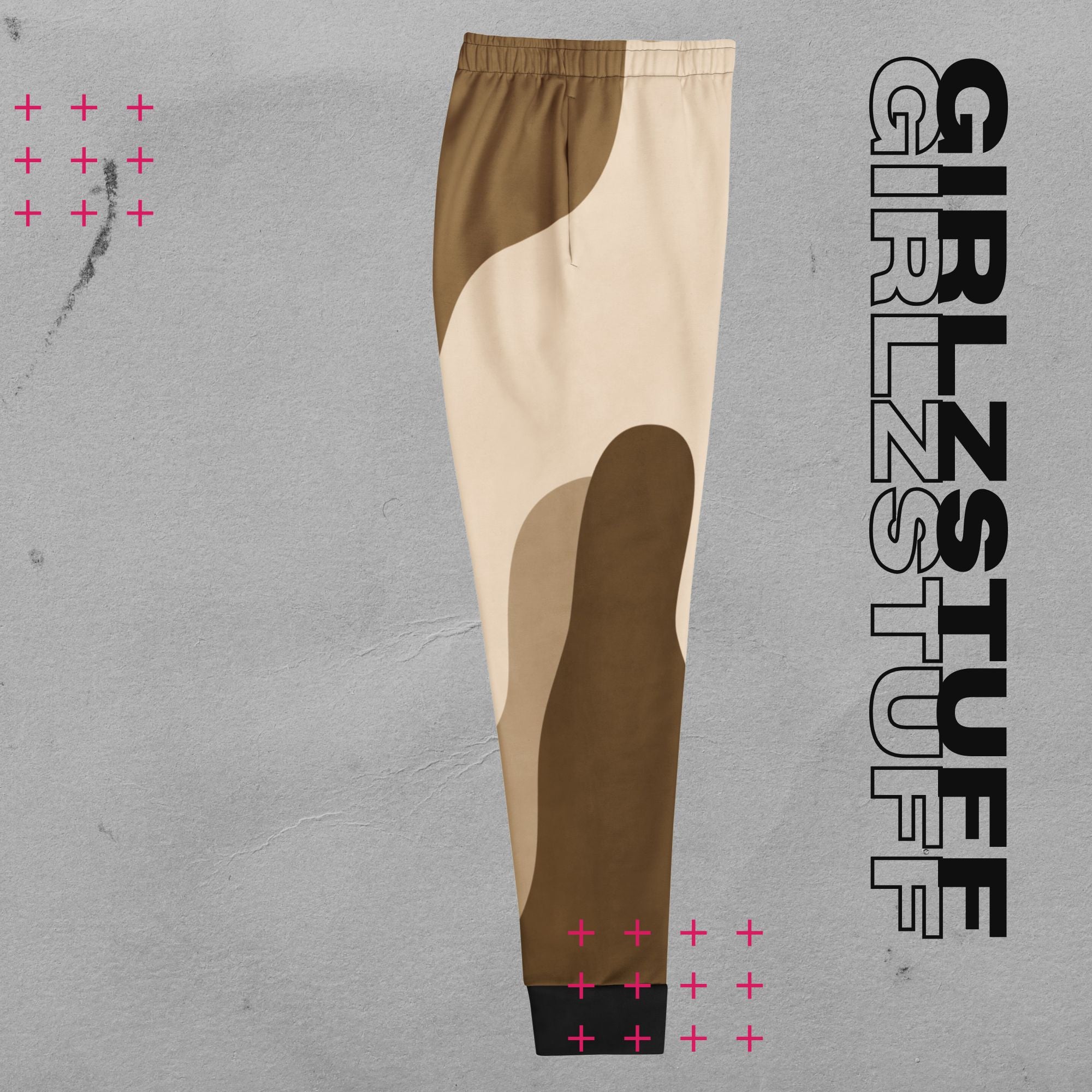 Camo Sand Jogginghose – Cozy trifft Statement-Style