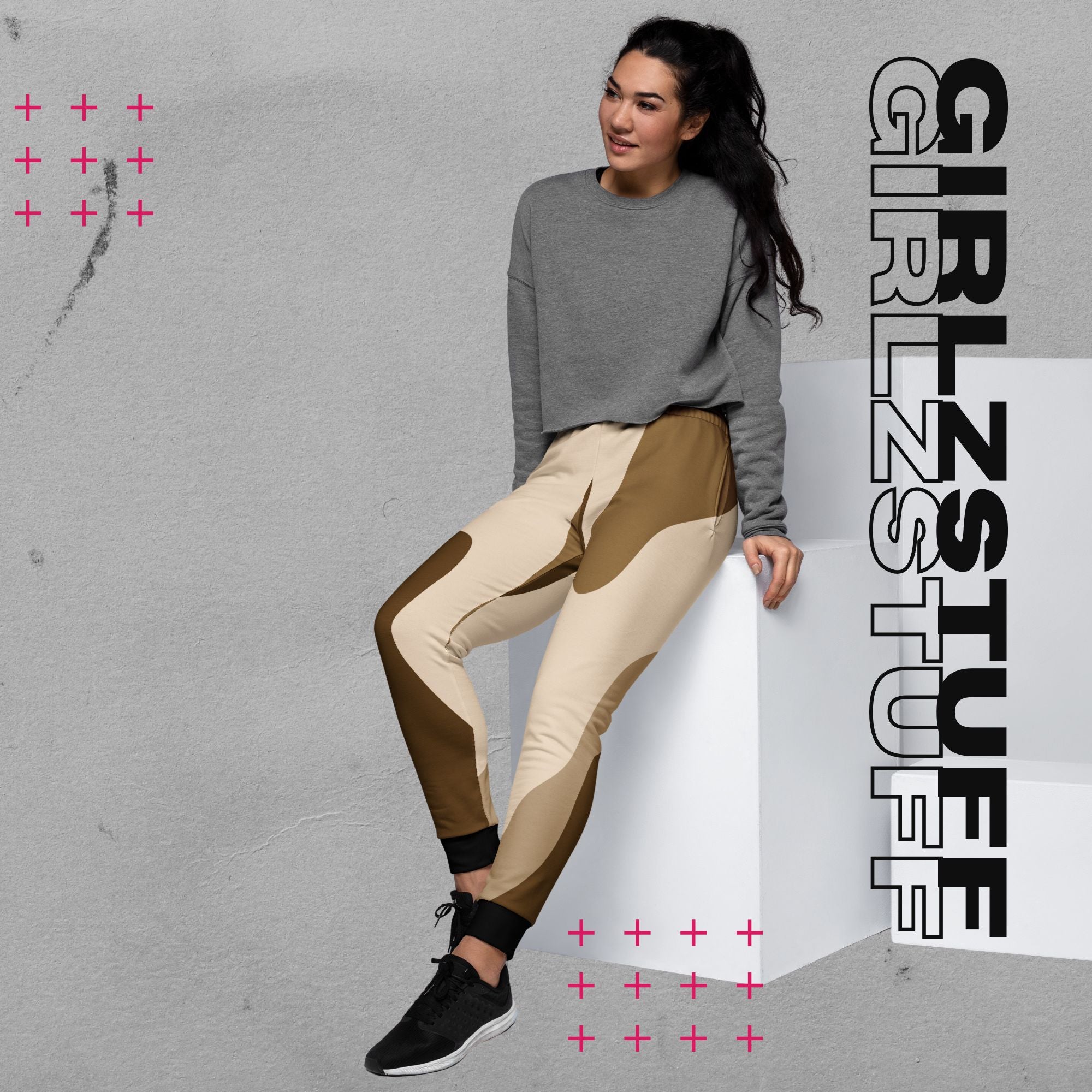 Camo Sand Jogginghose – Cozy trifft Statement-Style