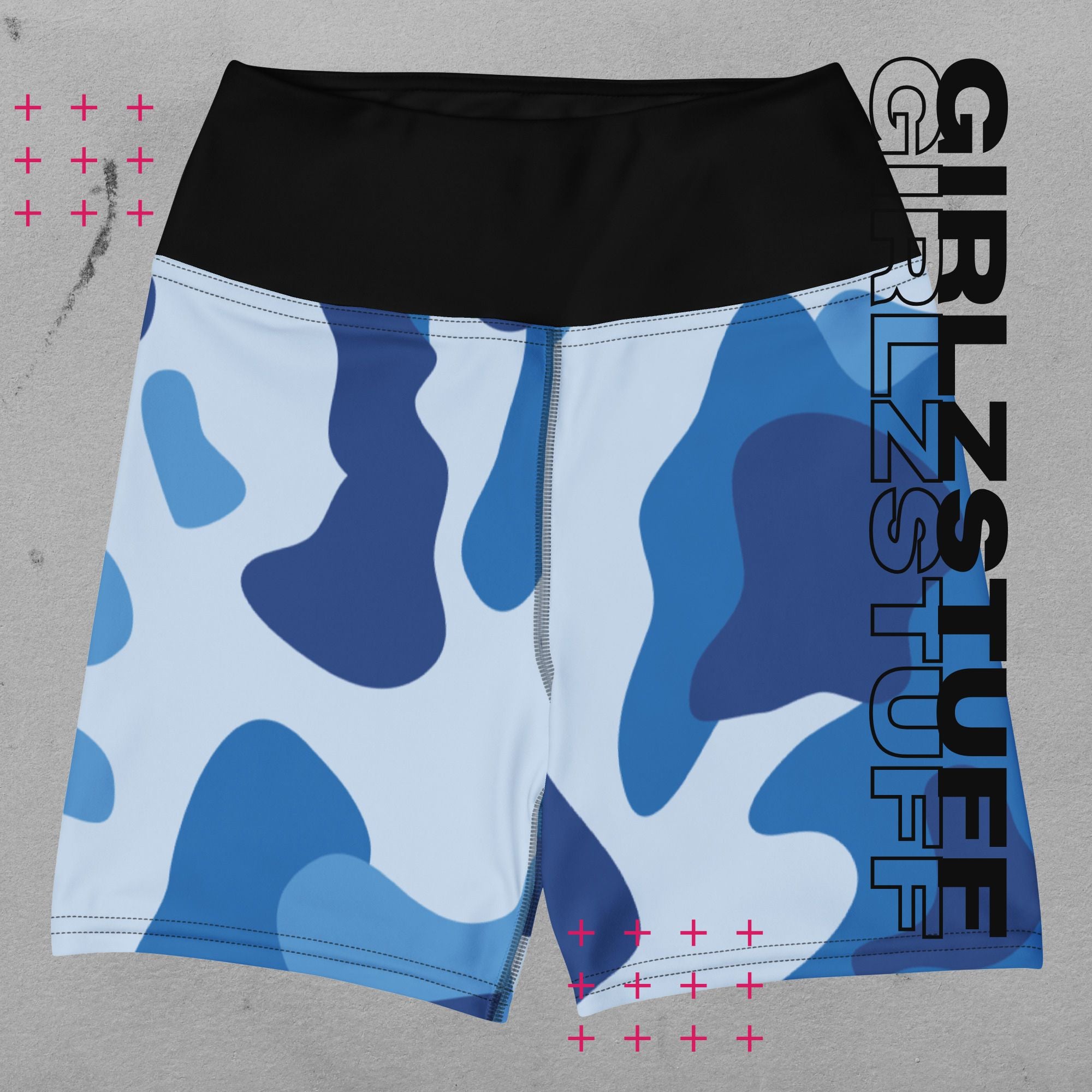 Camo Blue Shorts – Kurz. Stark. Und voll im Flow.