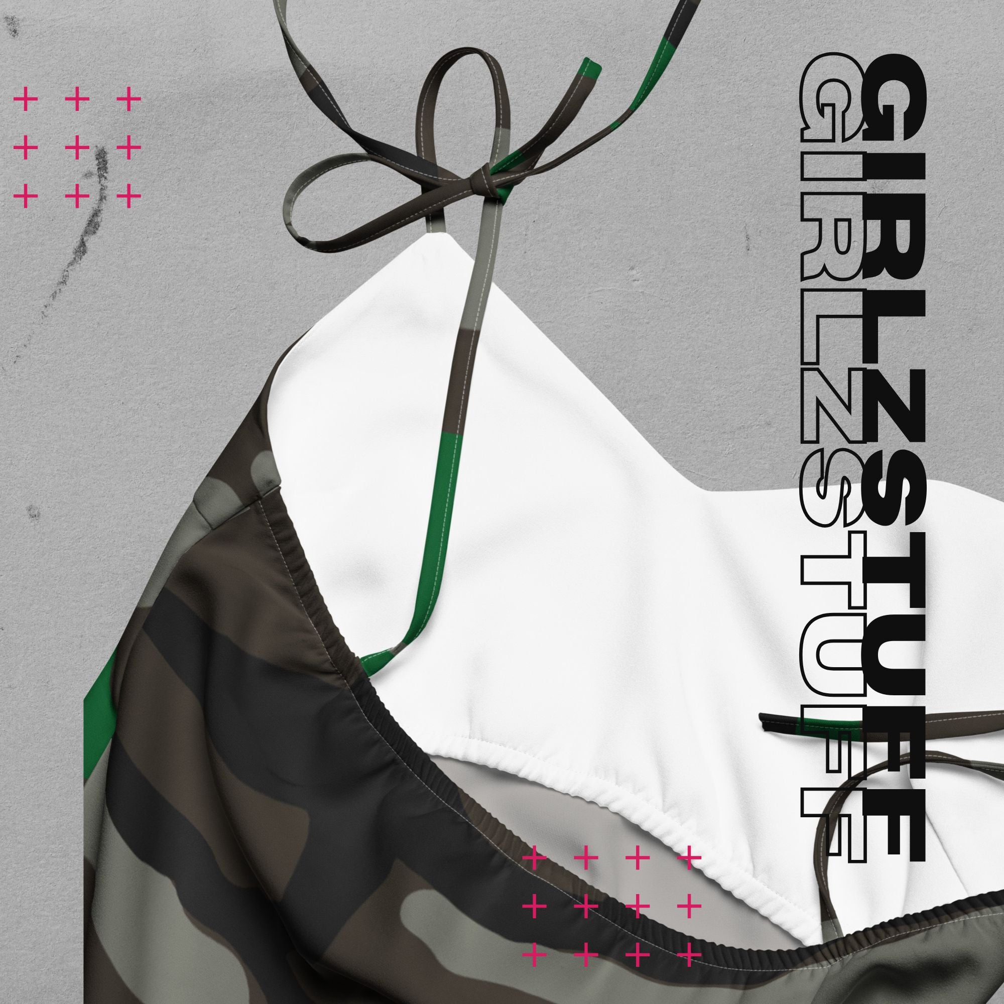 Camouflage Midikleid in Tarn Grün für Girlzpower 🌿✨ Dein Sommer-Look