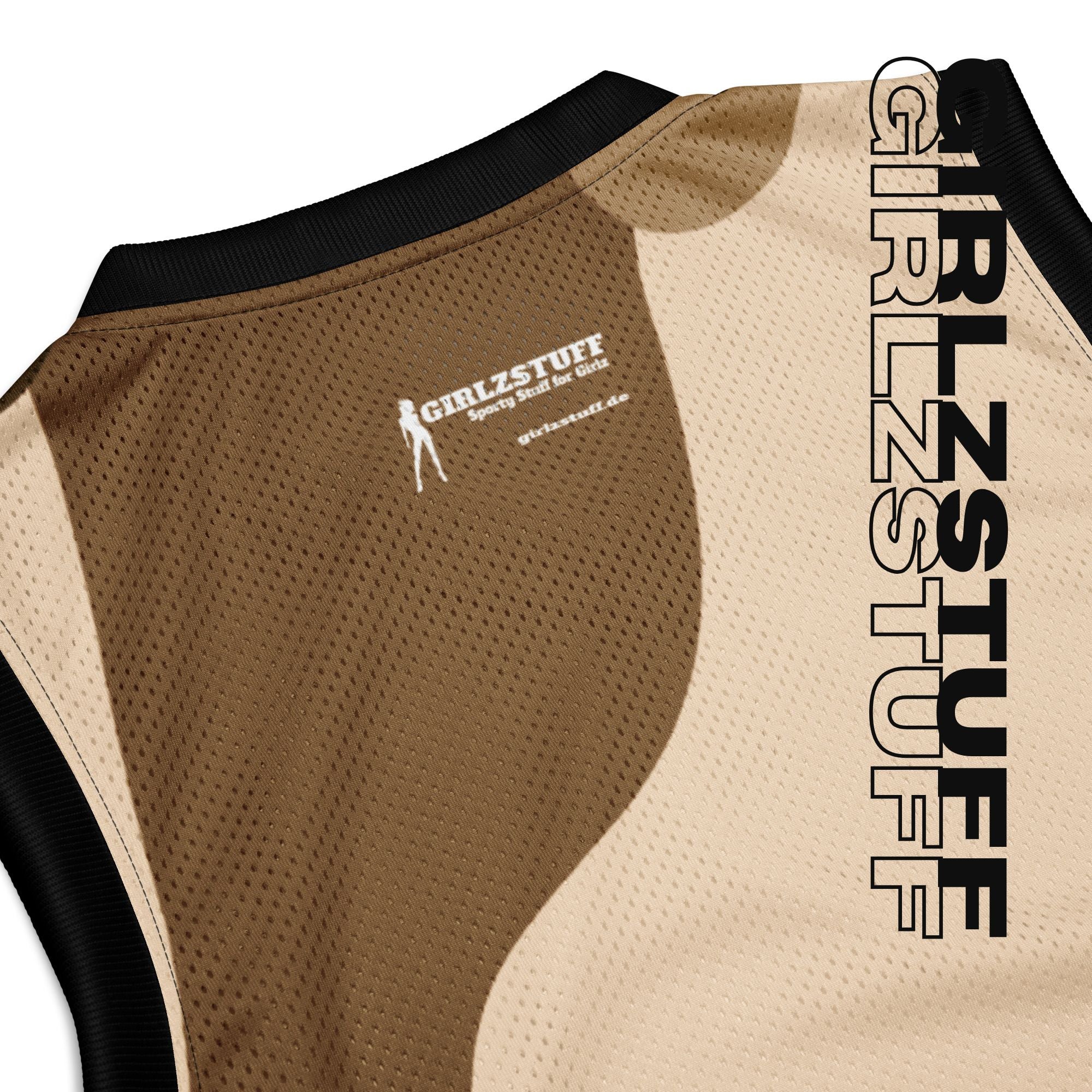 Camo Sand Basketball Jersey – Für Platz, Street & Girlz mit Haltung