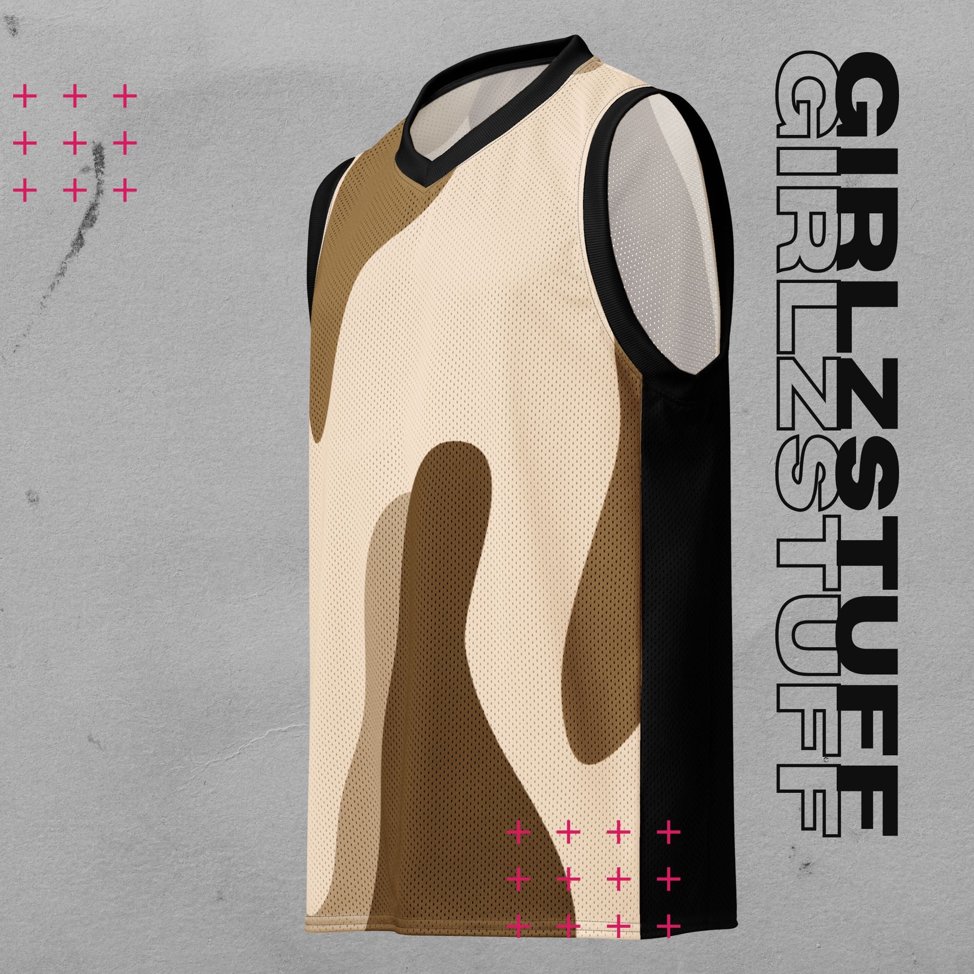 Camo Sand Basketball Jersey – Für Platz, Street & Girlz mit Haltung