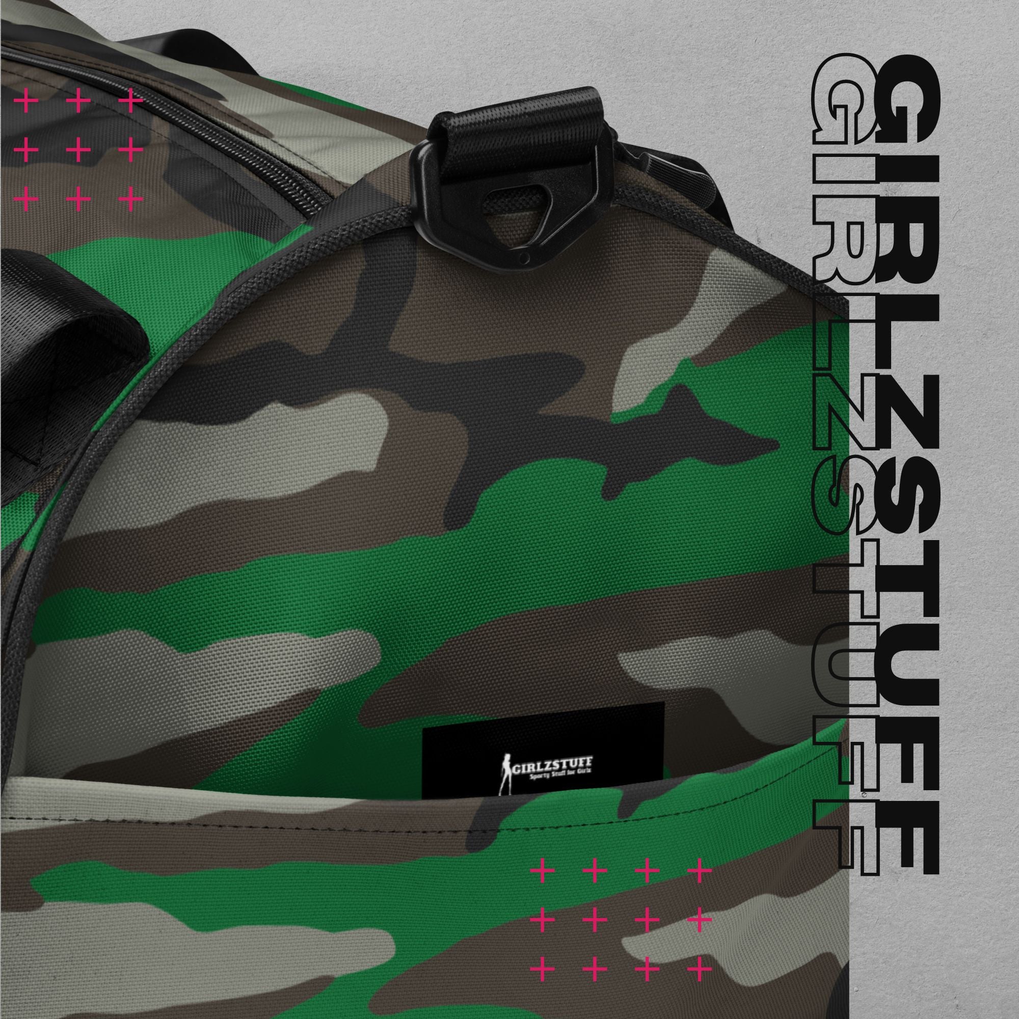 Camo Green Sporttasche – Stark, stylisch & ready für dein Workout oder den Alltag