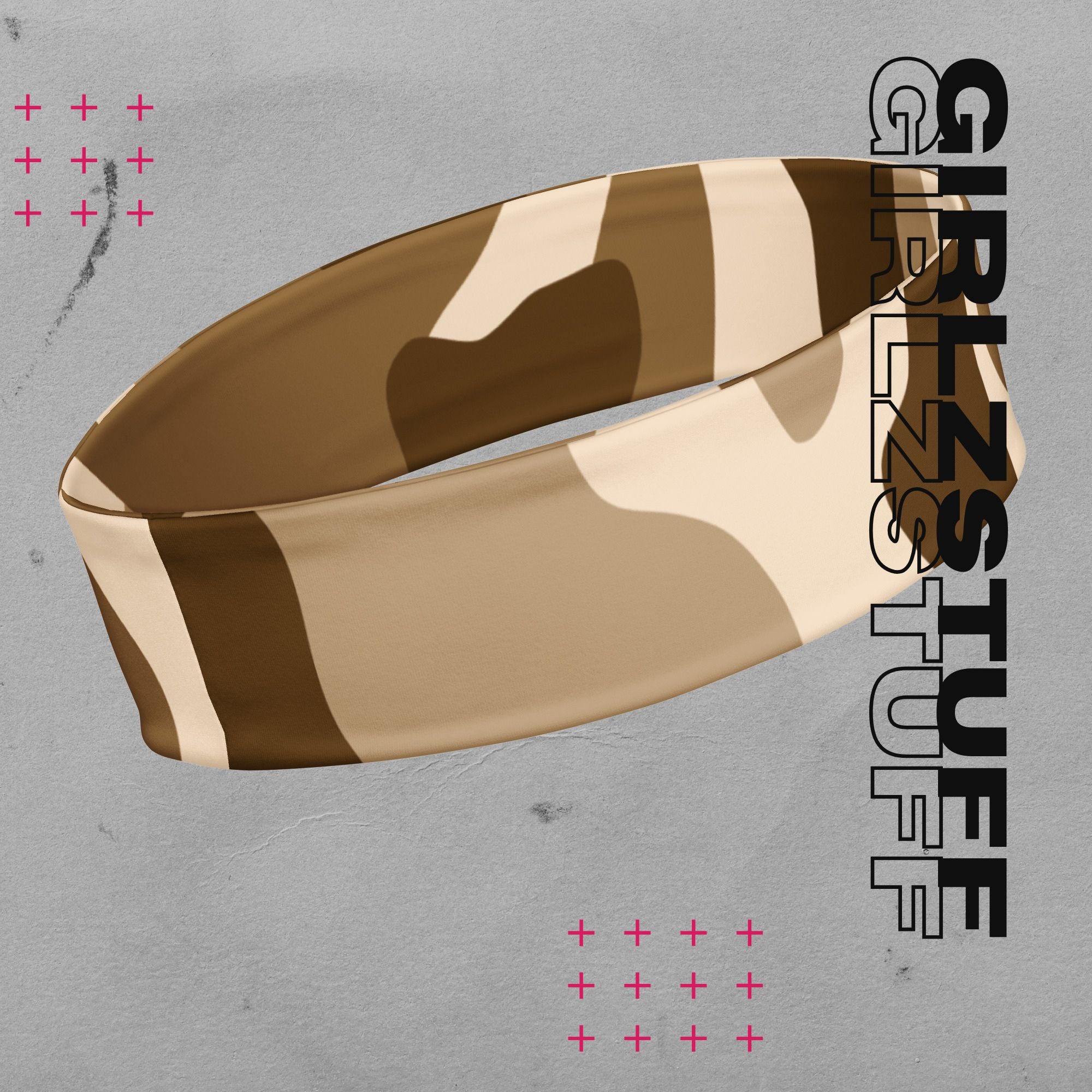 Camo Sand Stirnband – Für Training, Vibes & Friday Night Style