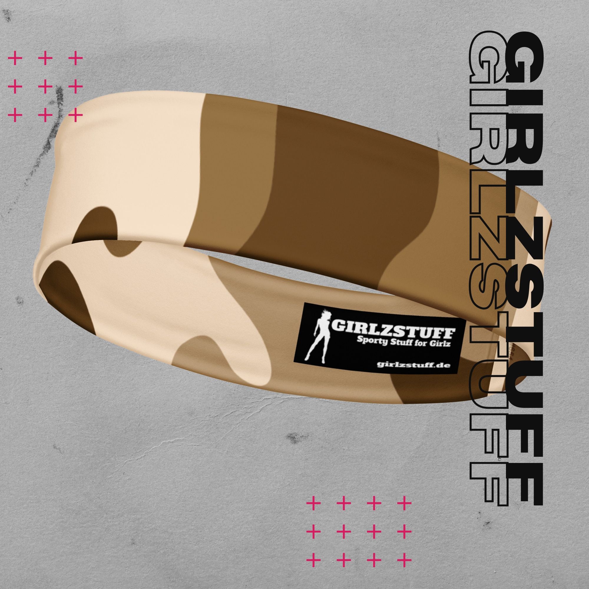 Camo Sand Stirnband – Für Training, Vibes & Friday Night Style