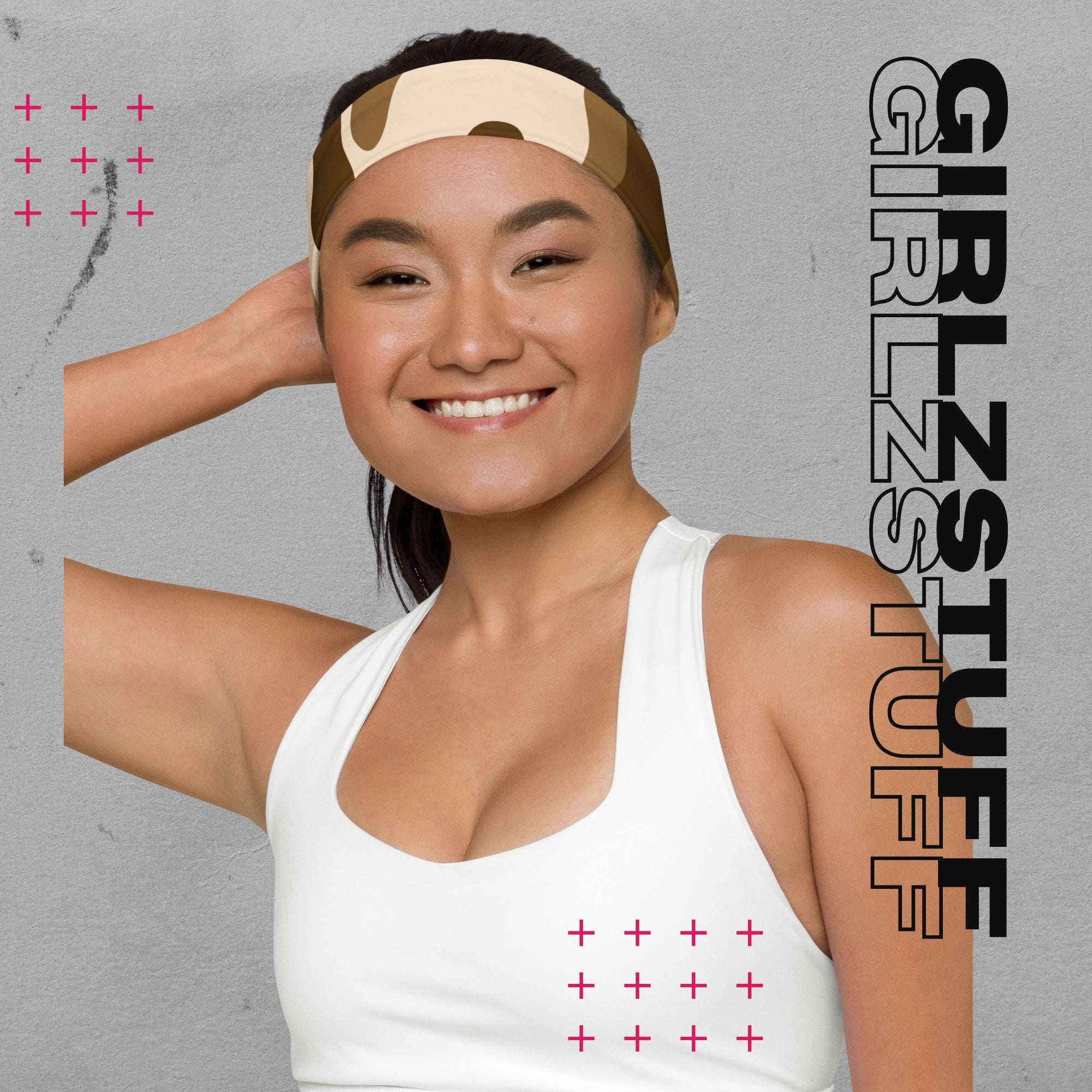 Camo Sand Stirnband – Für Training, Vibes & Friday Night Style