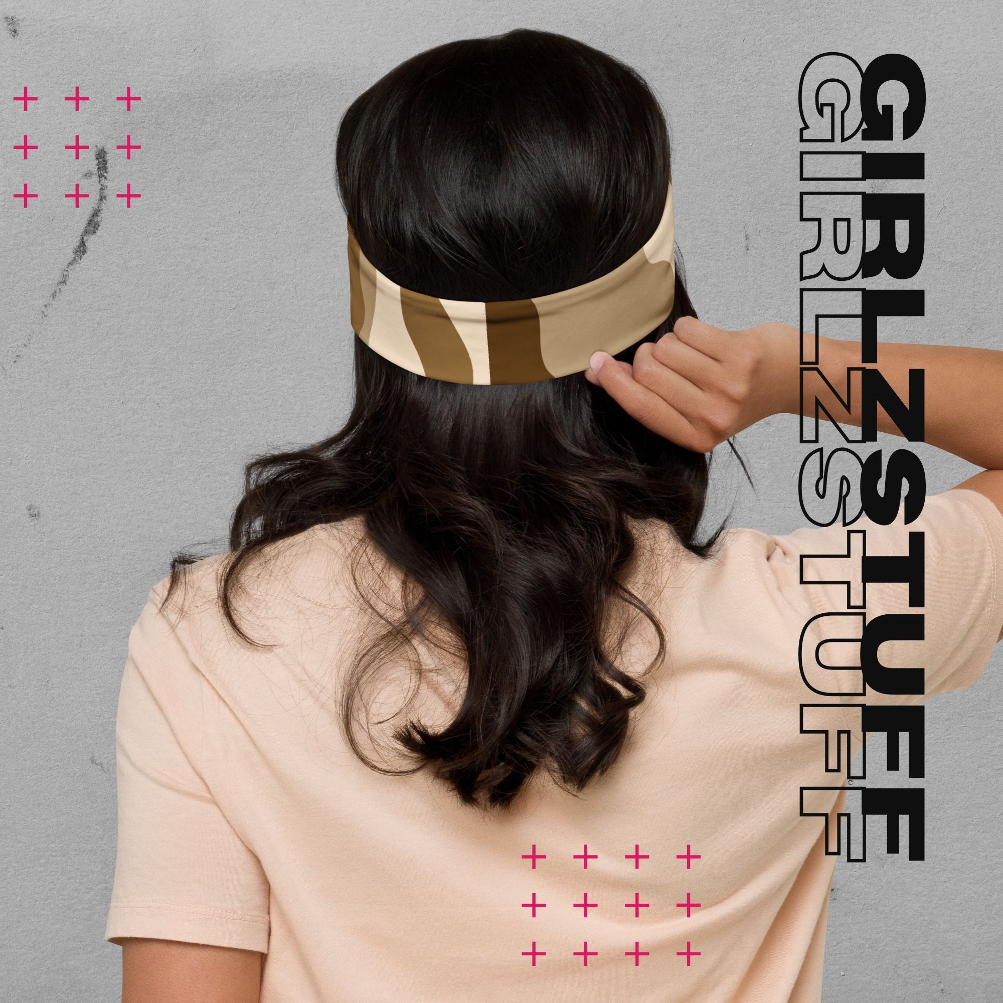 Camo Sand Stirnband – Für Training, Vibes & Friday Night Style