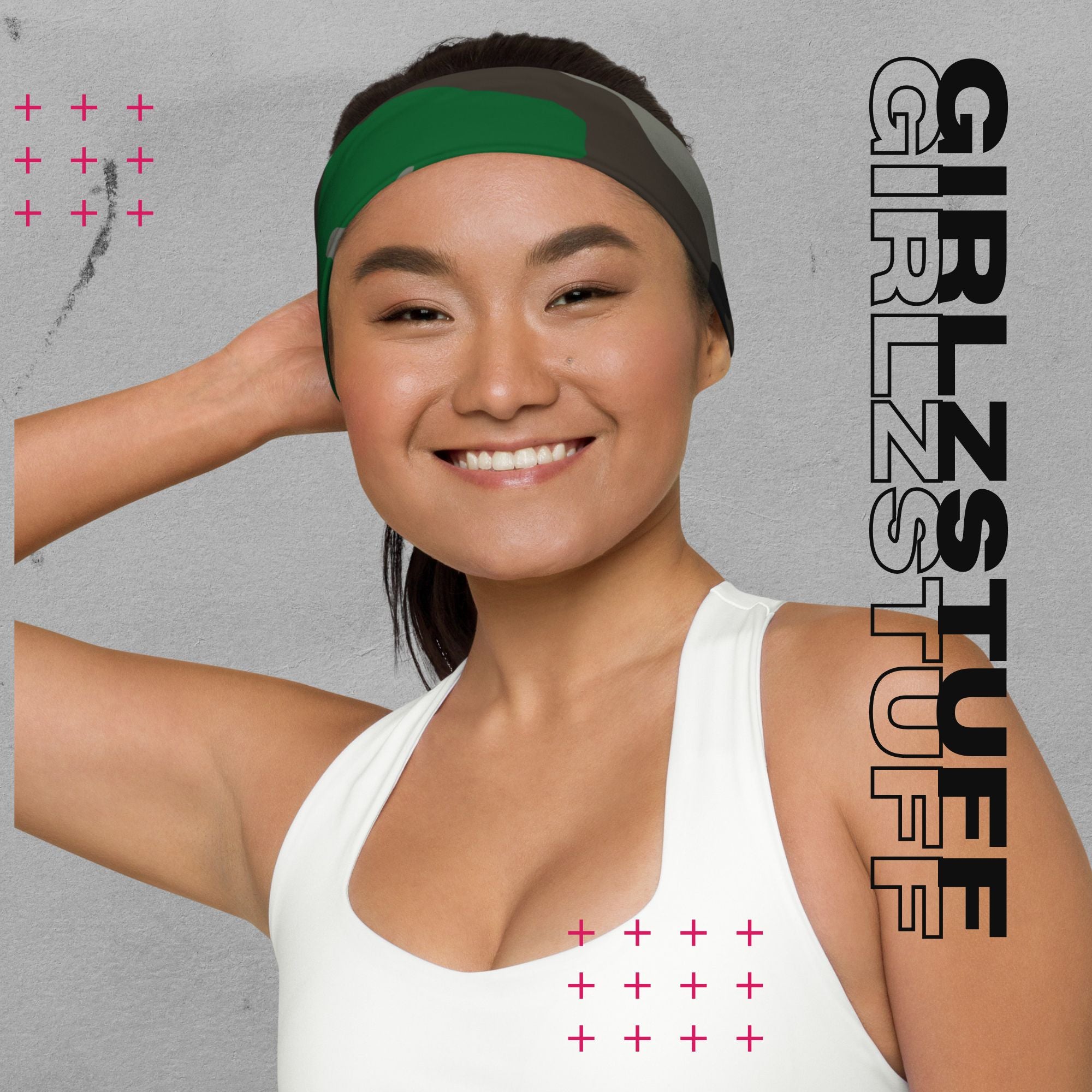 Camo Green Stirnband – Für Training, Vibes & Friday Night Style