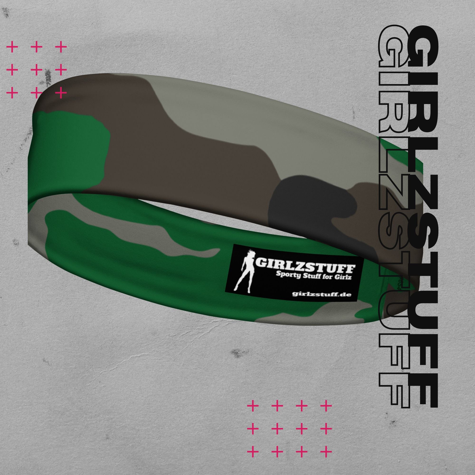 Camo Green Stirnband – Für Training, Vibes & Friday Night Style