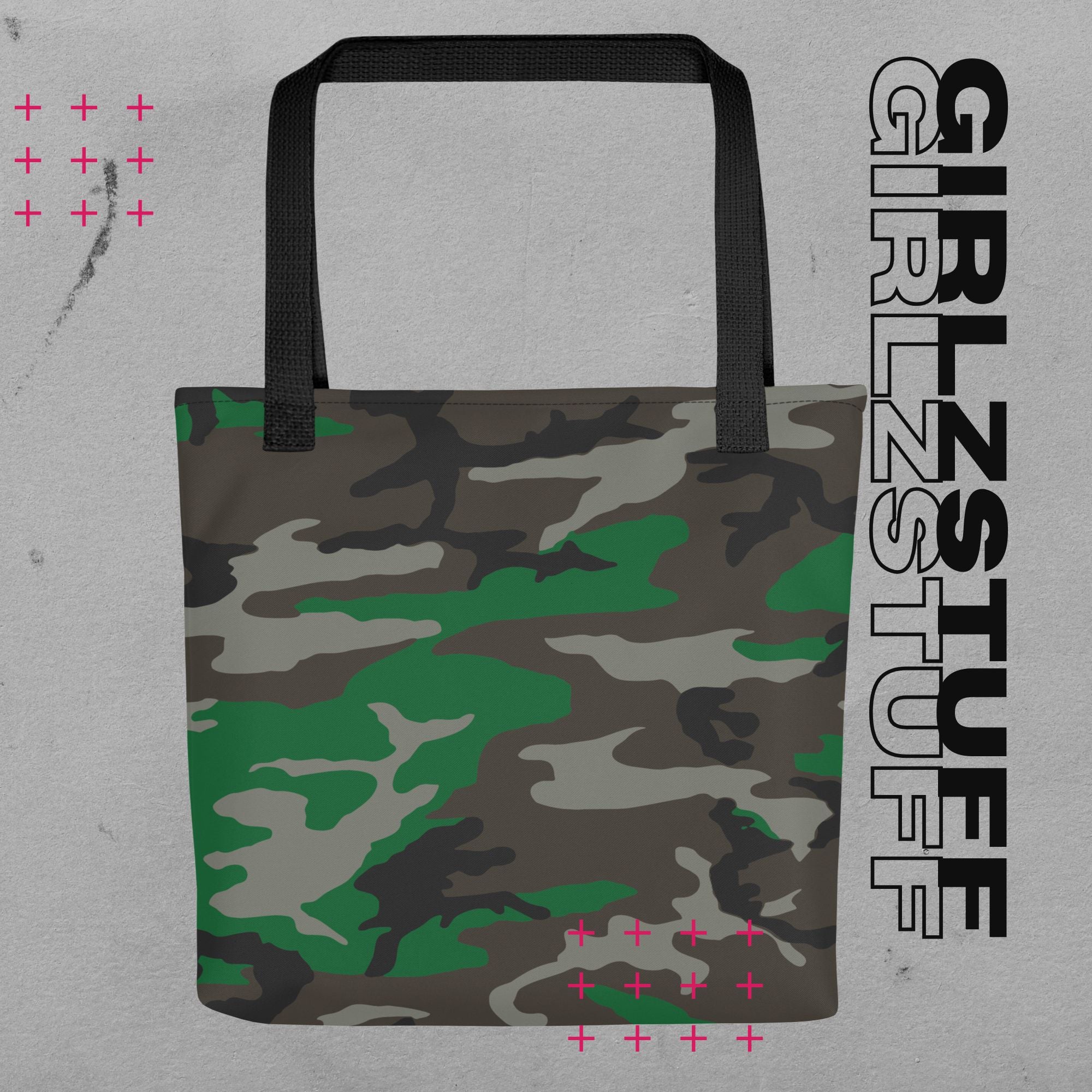 Camo Green Tote Bag – Für alles, was du mit dir trägst