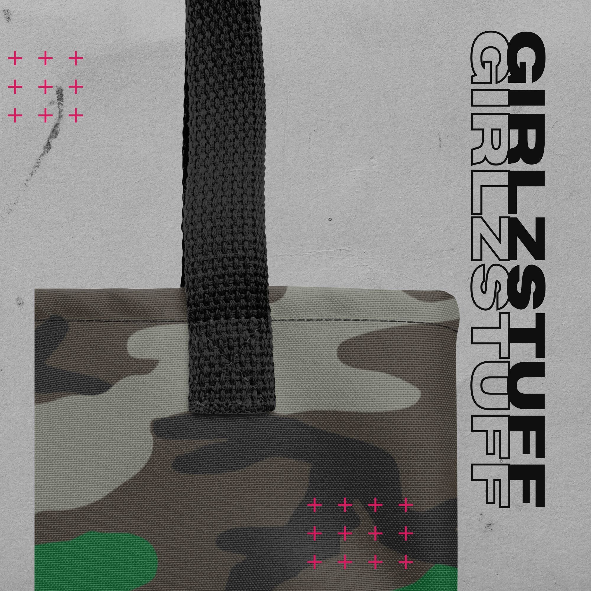 Camo Green Tote Bag – Für alles, was du mit dir trägst