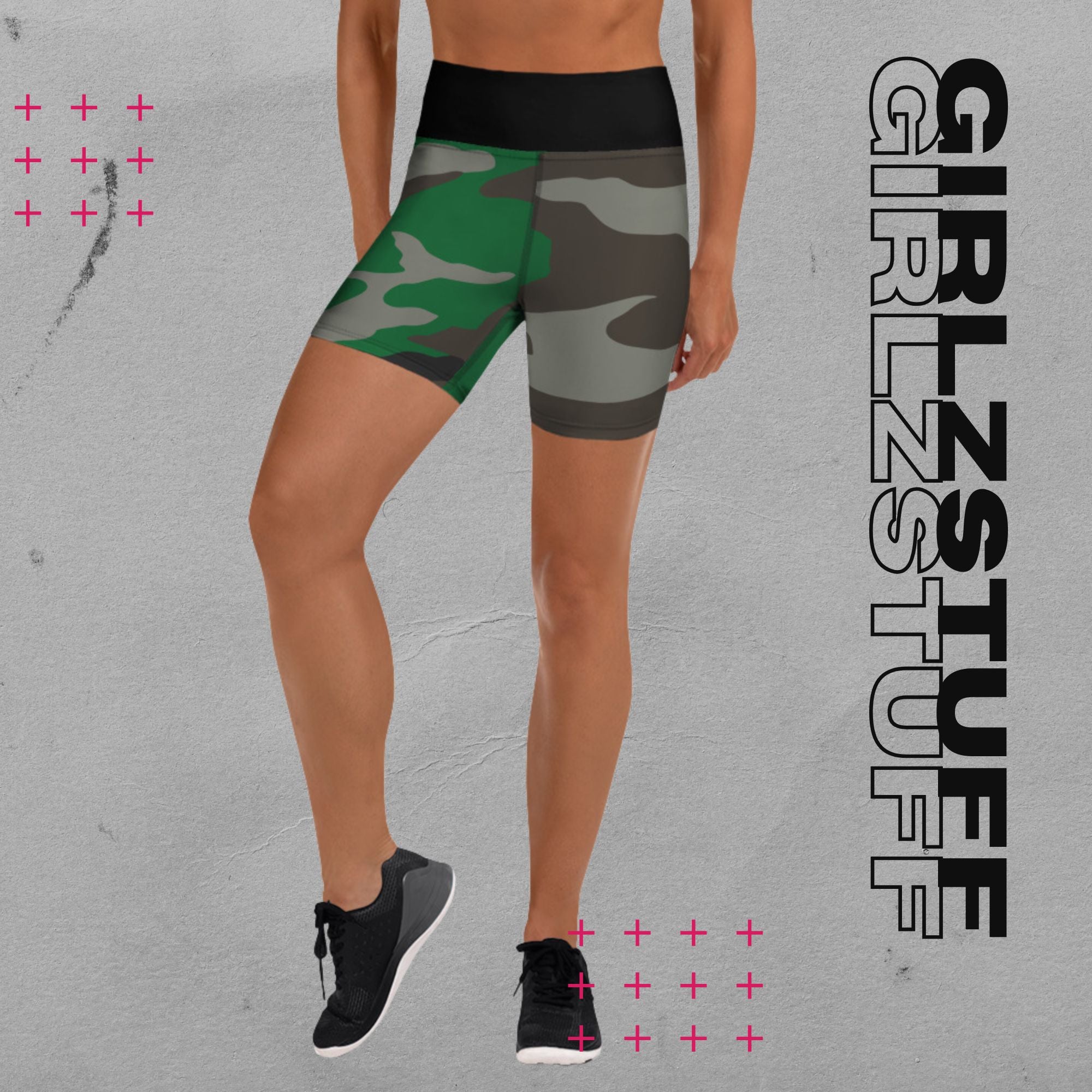 Camo Green Shorts – Kurz. Stark. Und voll im Flow.