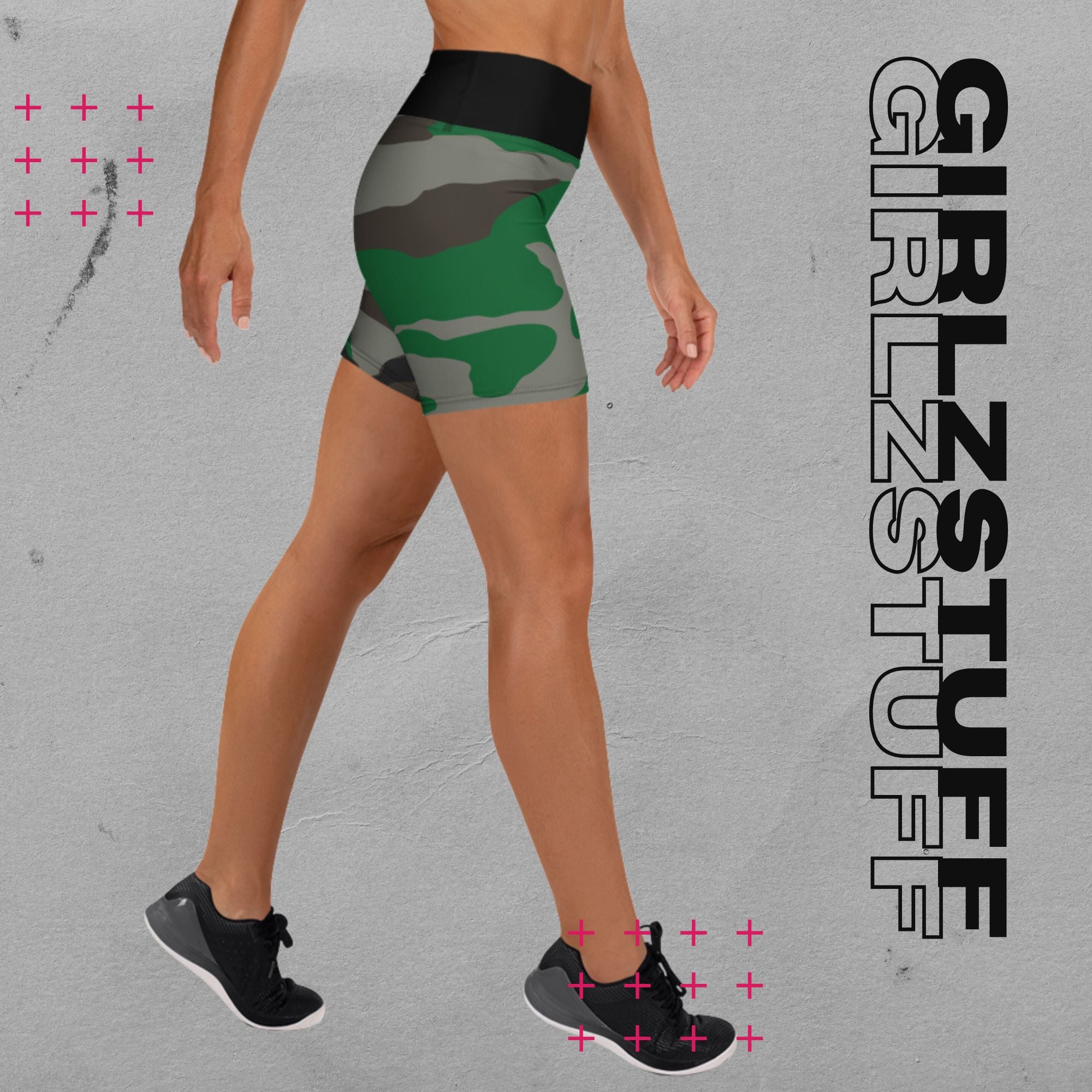 Camo Green Shorts – Kurz. Stark. Und voll im Flow.