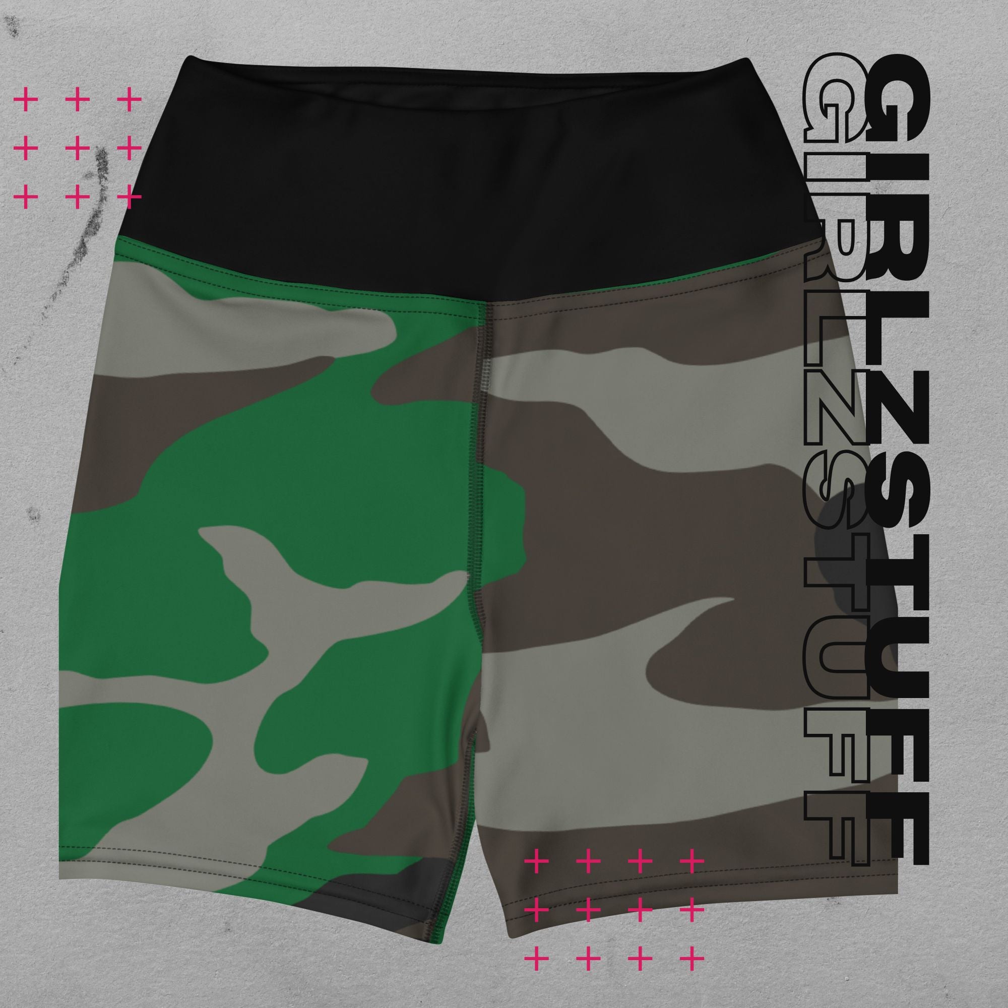 Camo Green Shorts – Kurz. Stark. Und voll im Flow.