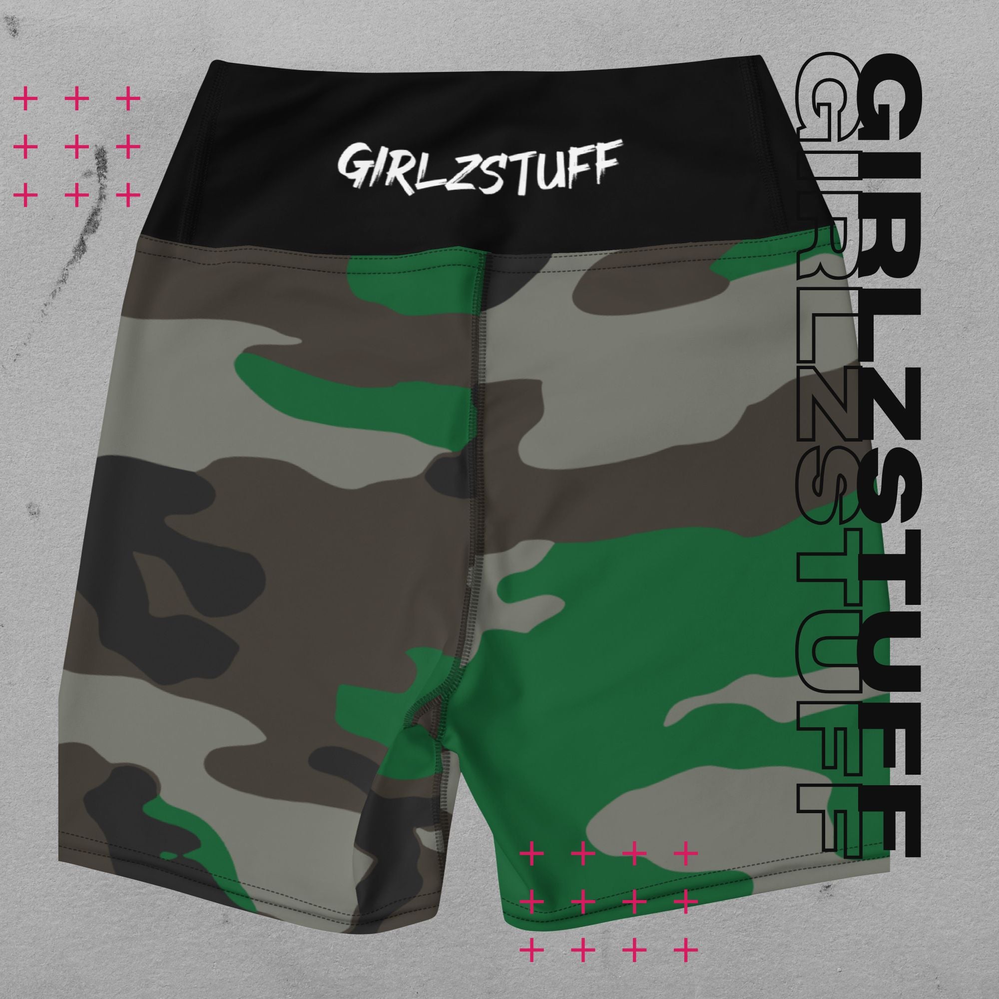 Camo Green Shorts – Kurz. Stark. Und voll im Flow.
