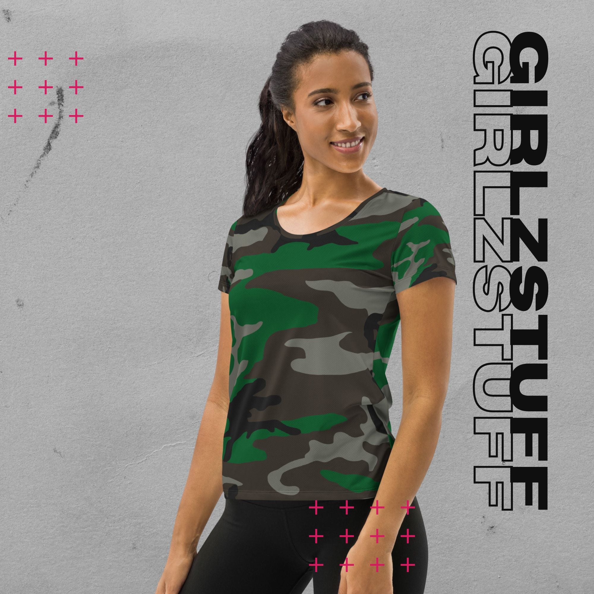 Camo green T-Shirt – Atmungsaktiv. Stark. Und voll dein Style.