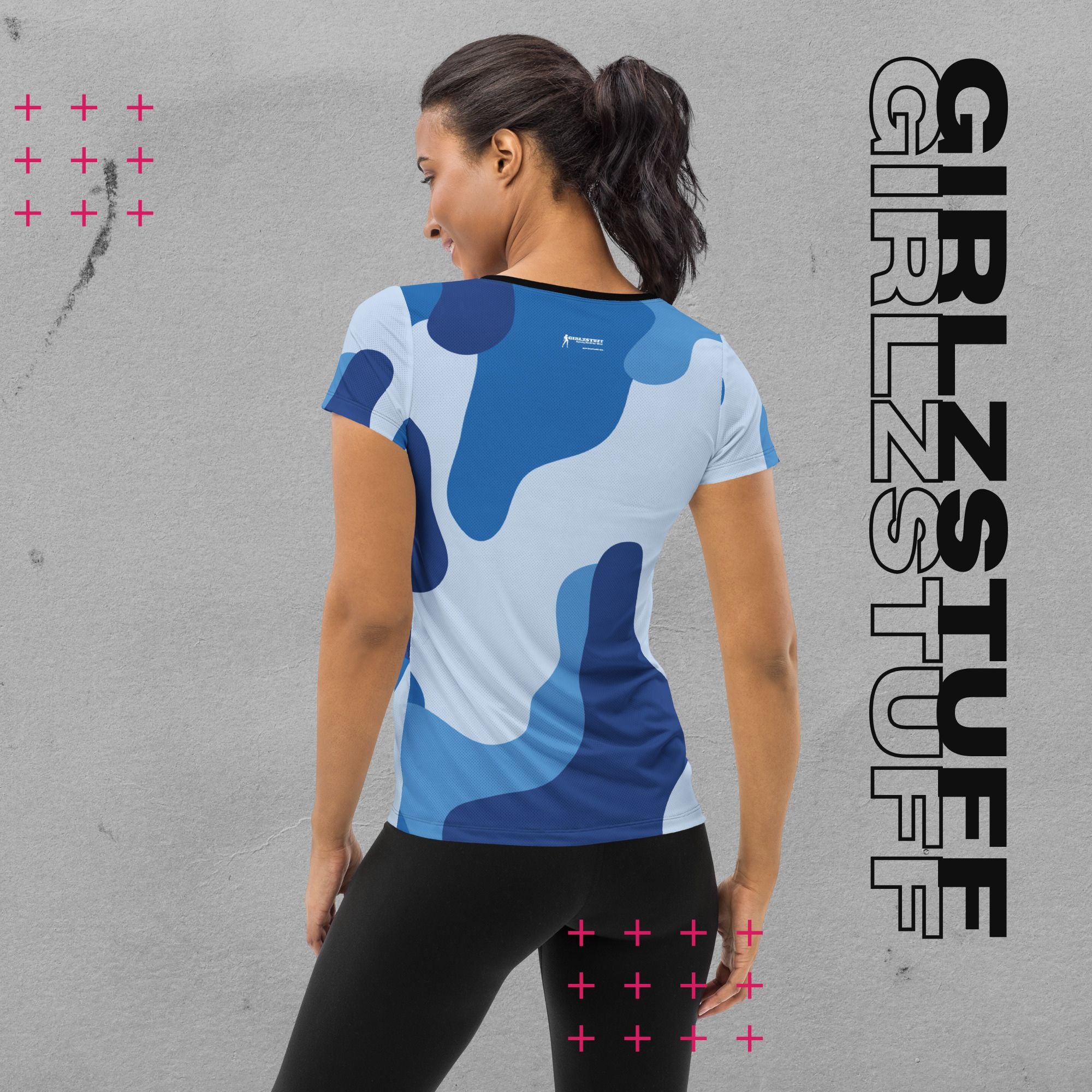 Camo BlueT-Shirt – Atmungsaktiv. Stark. Und voll dein Style.