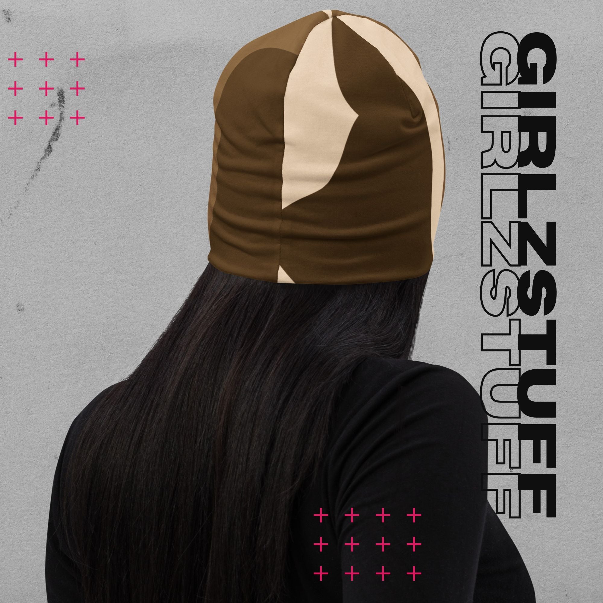 Camo Sand Beanie – Warm. Weich. Wild.