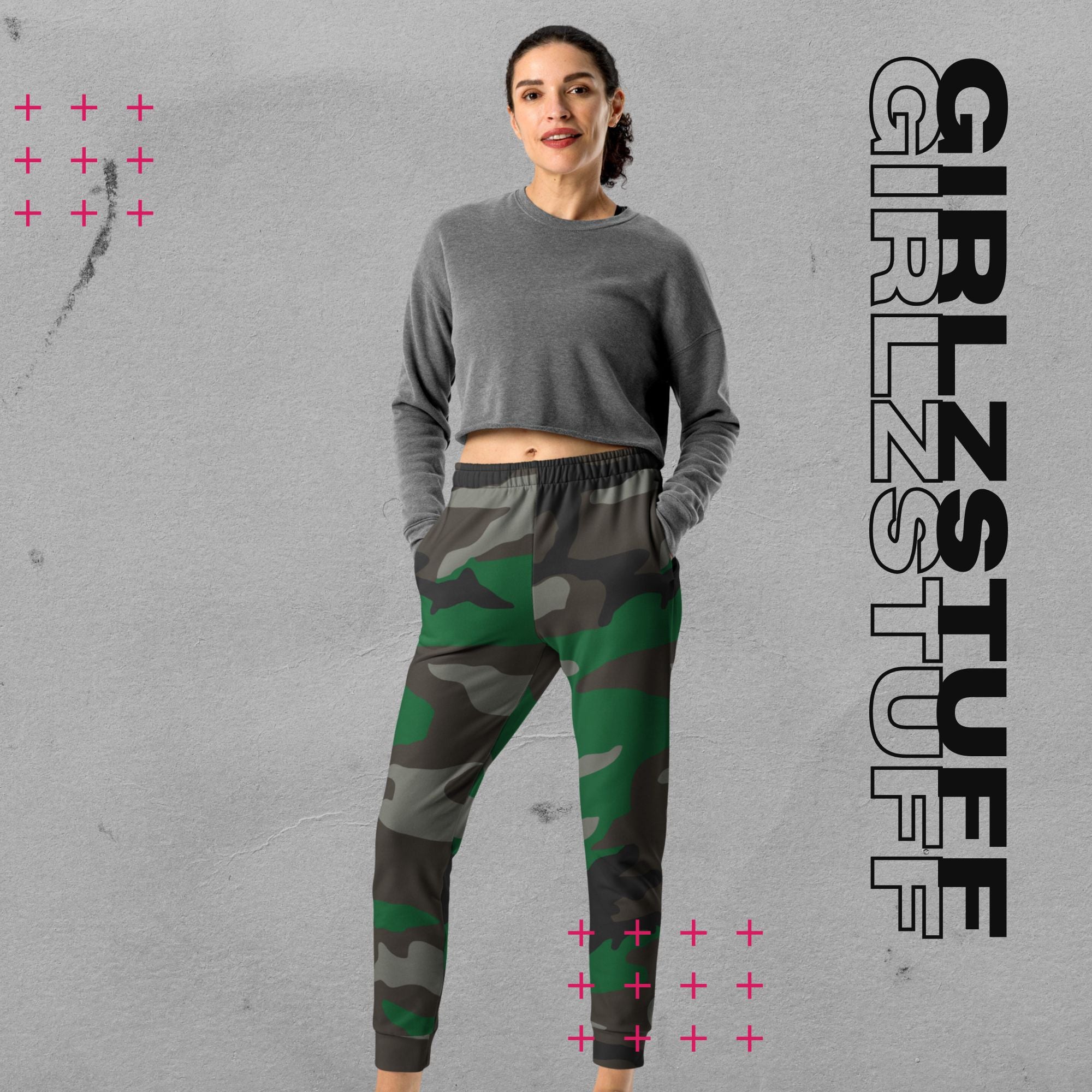Camo Green Jogginghose – Cozy trifft Statement-Style