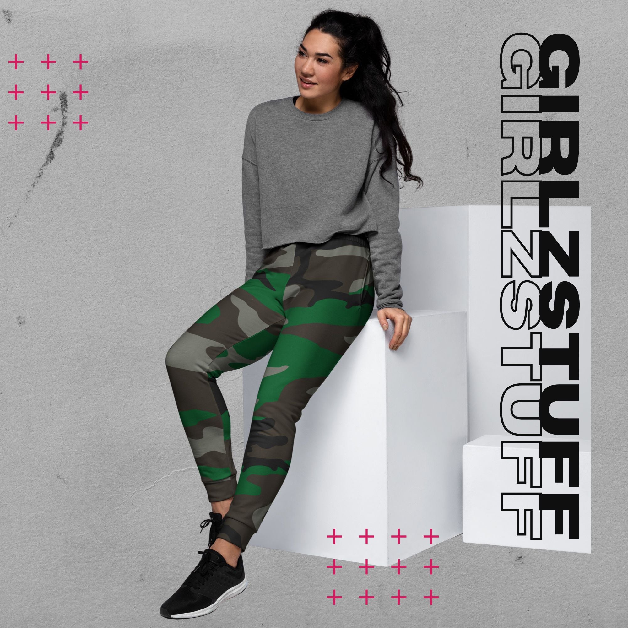 Camo Green Jogginghose – Cozy trifft Statement-Style