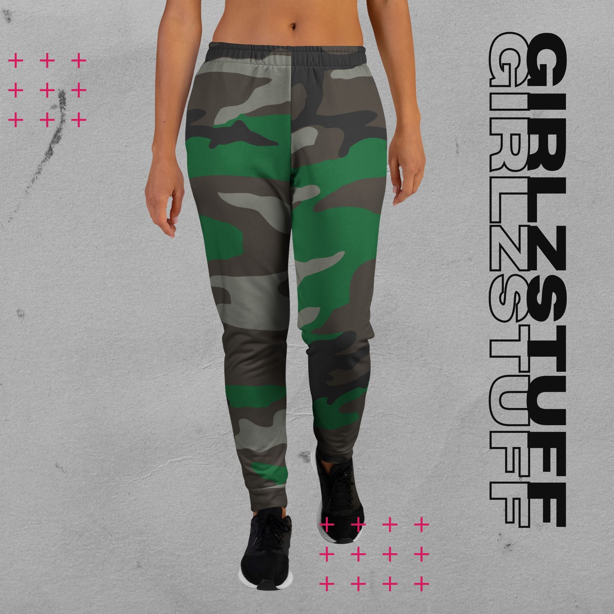 Camo Green Jogginghose – Cozy trifft Statement-Style