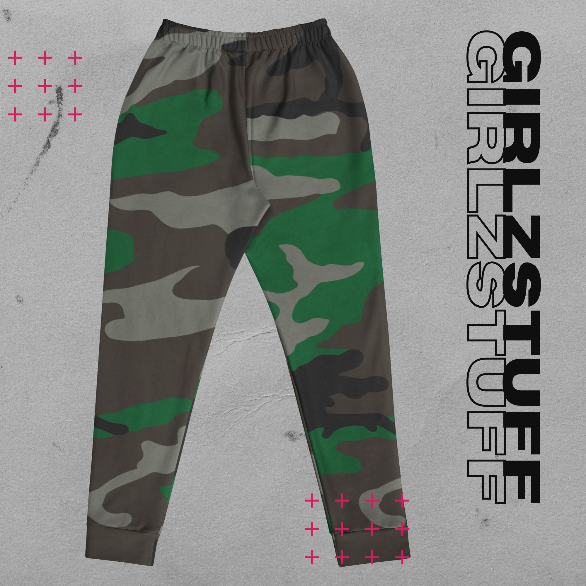 Camo Green Jogginghose – Cozy trifft Statement-Style