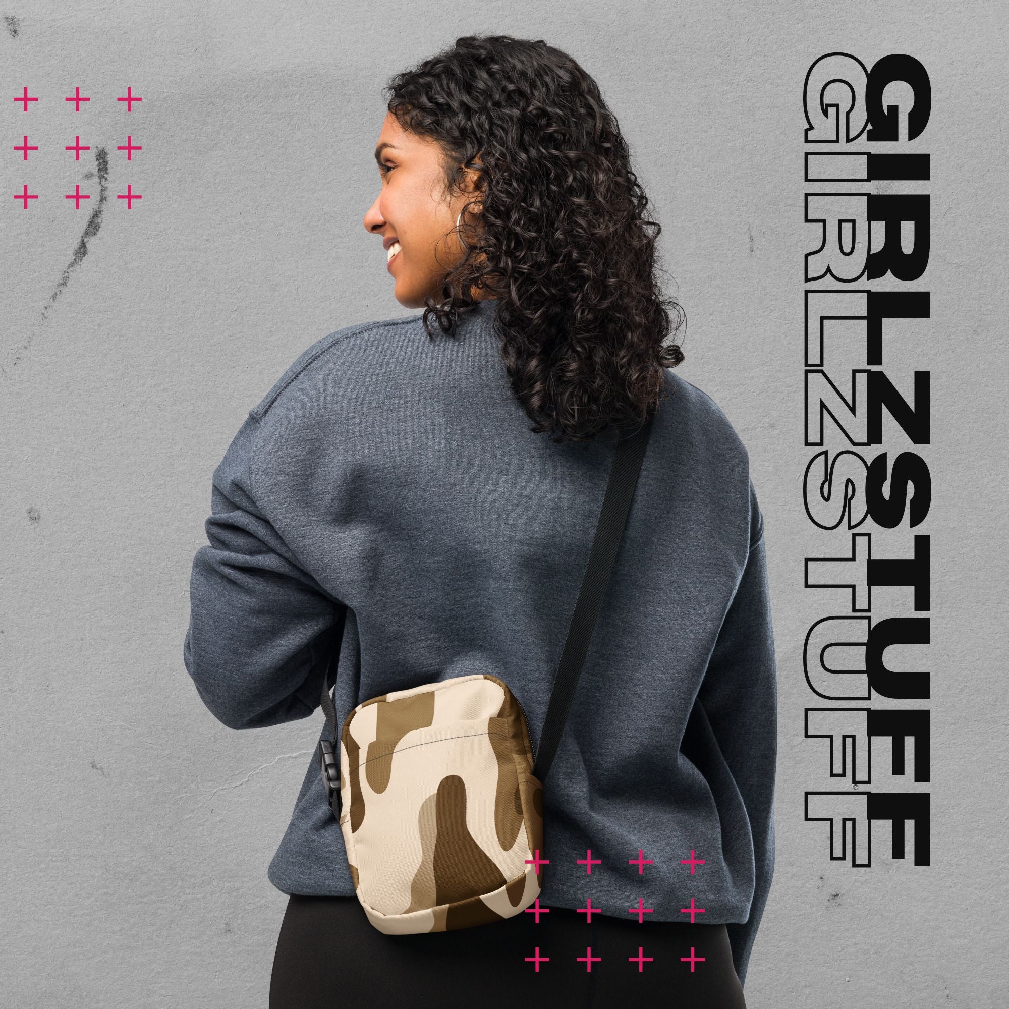 Camo Sand Crossbody Bag – Deine Tasche für alles, was kommt.