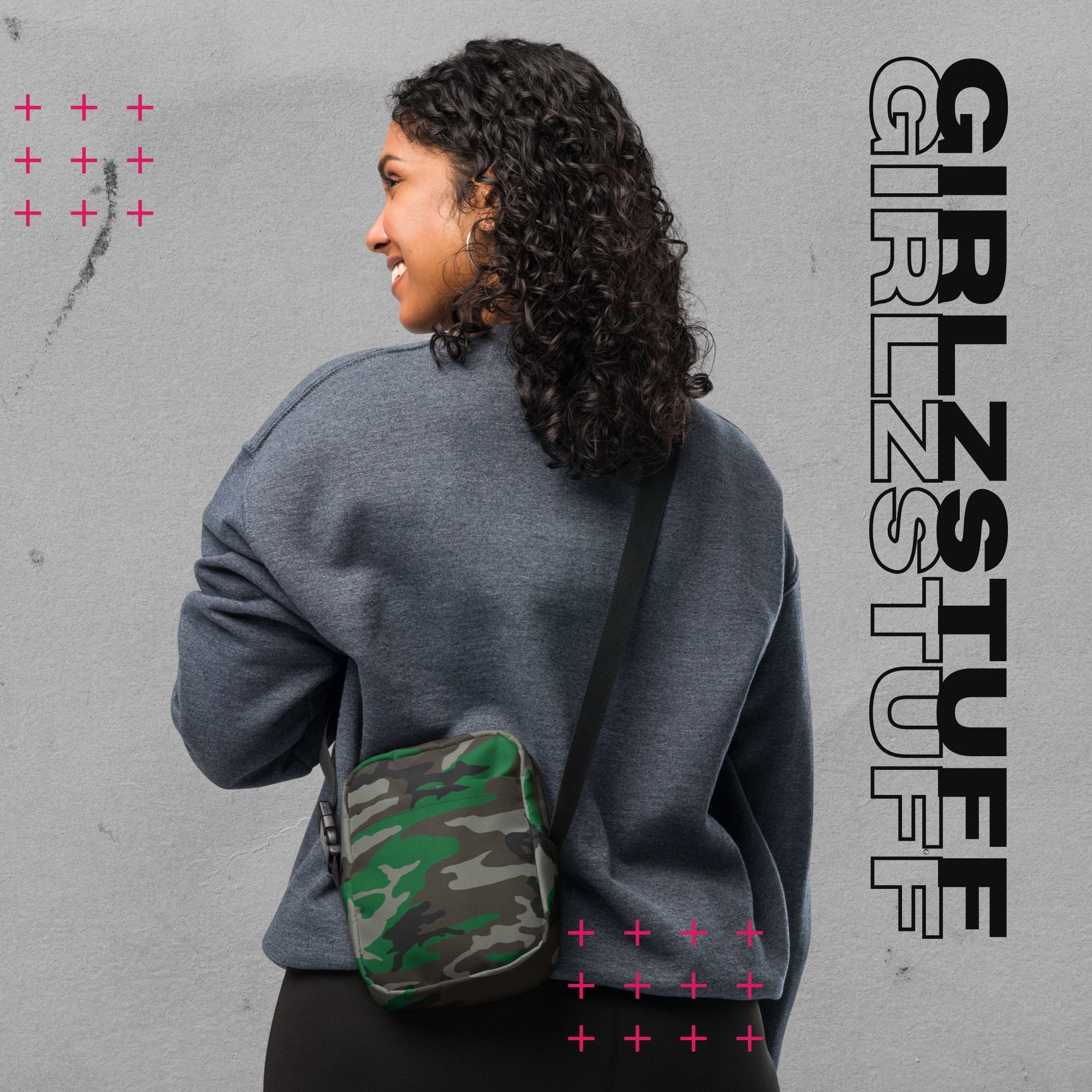 Camo Green Crossbody Bag – Deine Tasche für alles, was kommt.