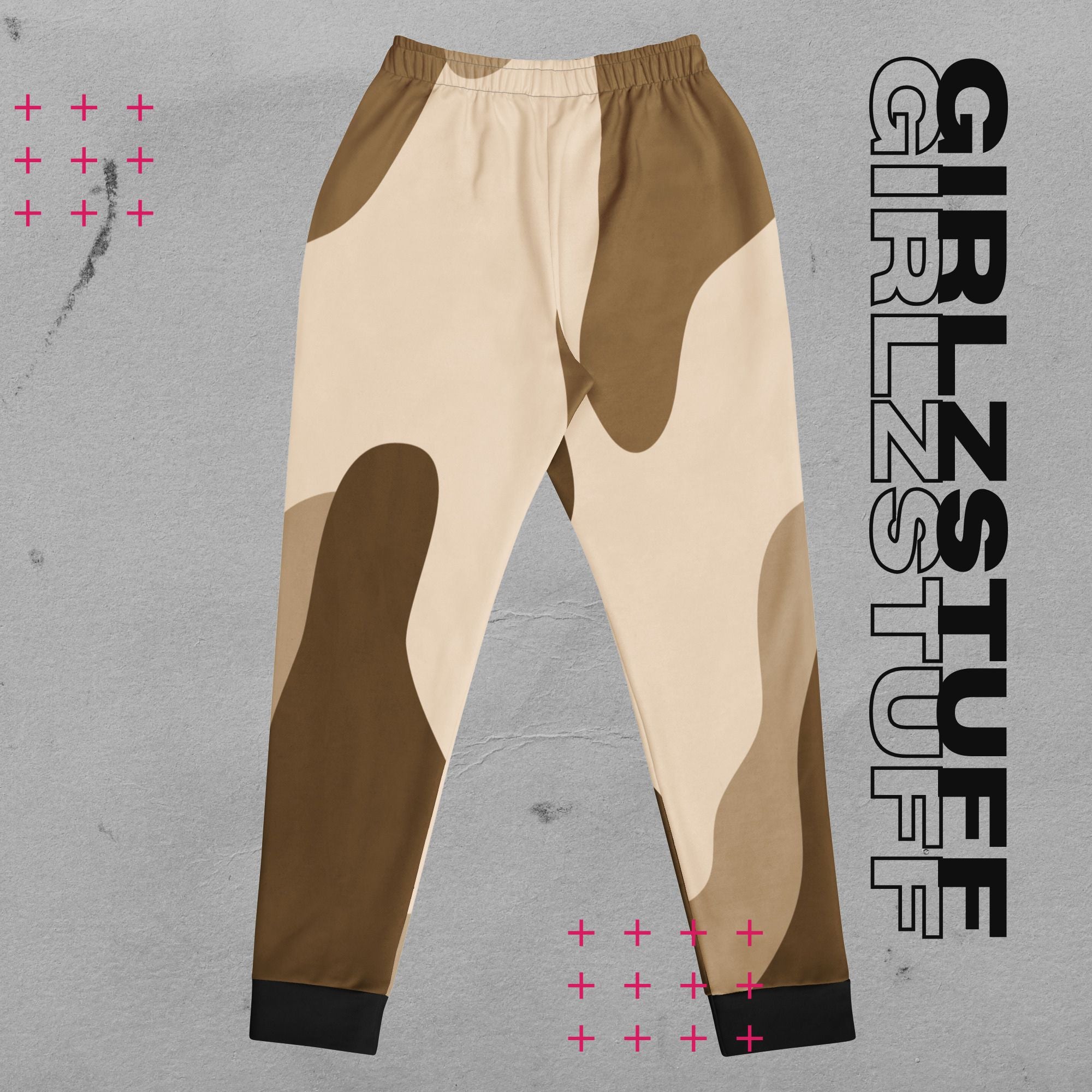 Camo Sand Jogginghose – Cozy trifft Statement-Style