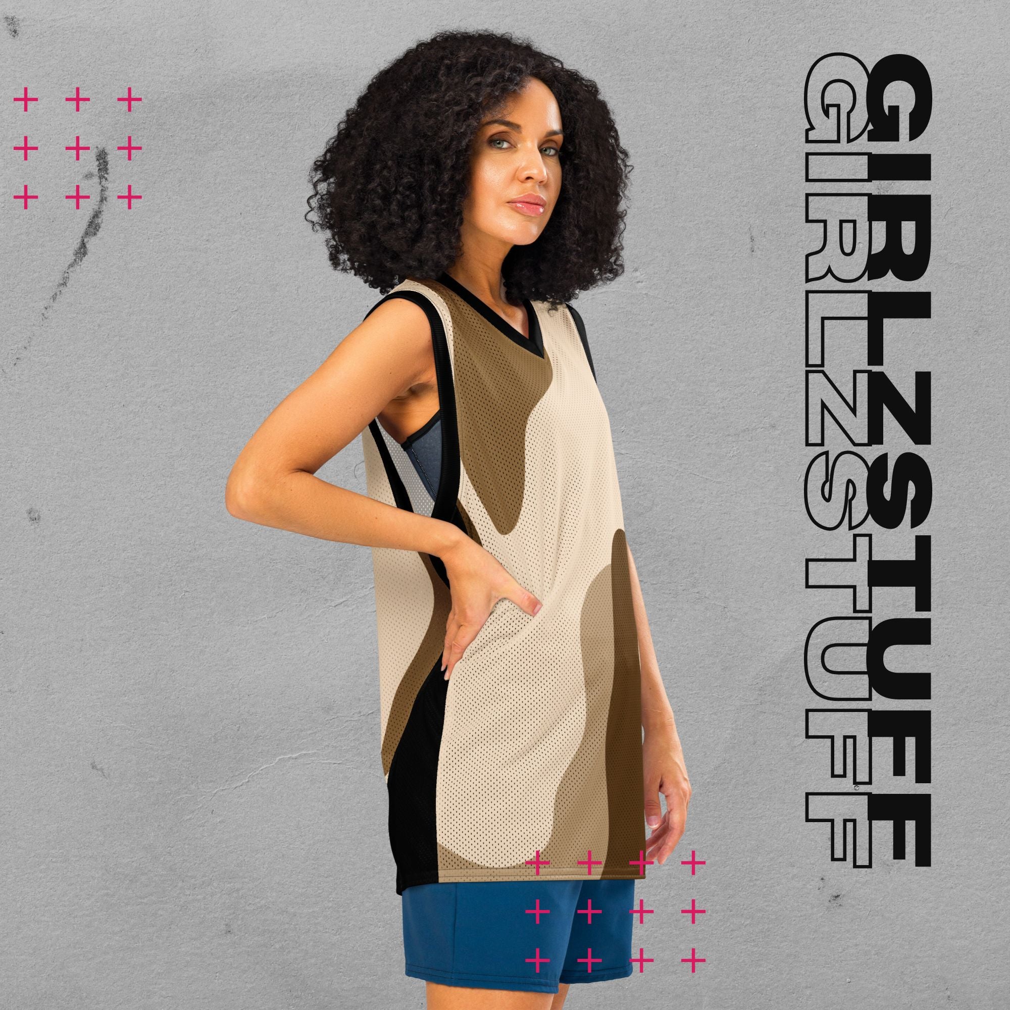 Camo Sand Basketball Jersey – Für Platz, Street & Girlz mit Haltung