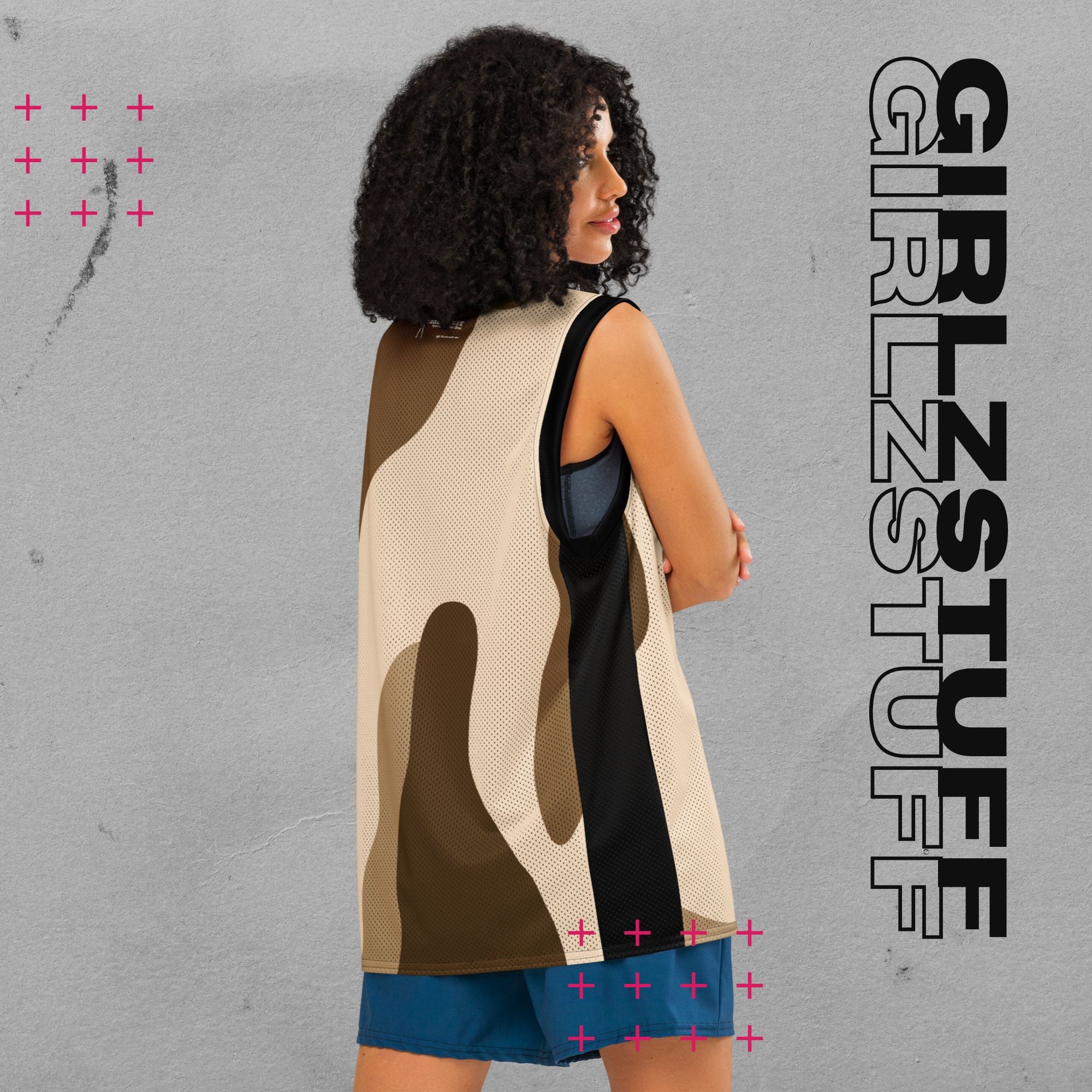Camo Sand Basketball Jersey – Für Platz, Street & Girlz mit Haltung