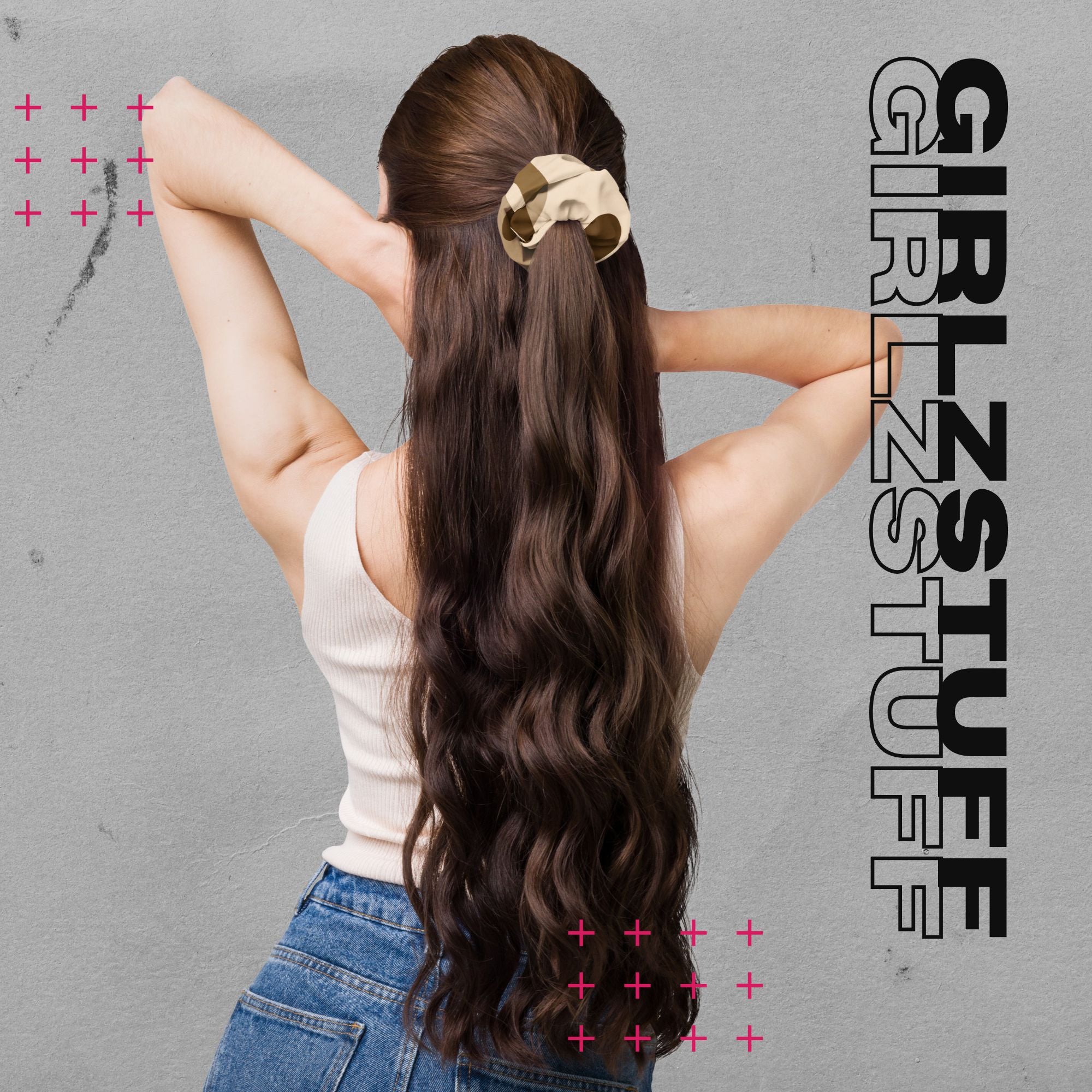 Camo Sand Scrunchie – Dein Statement fürs Handgelenk & Haar