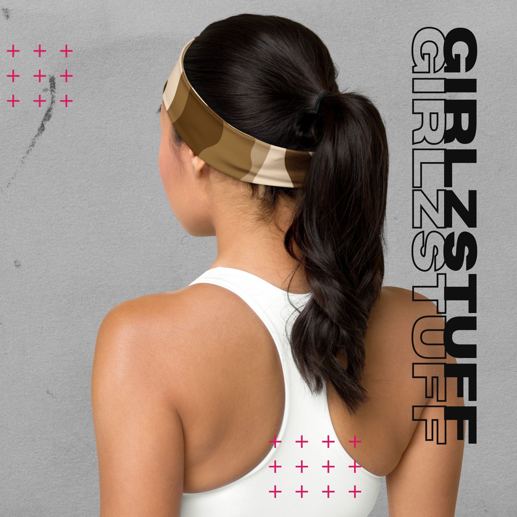 Camo Sand Stirnband – Für Training, Vibes & Friday Night Style